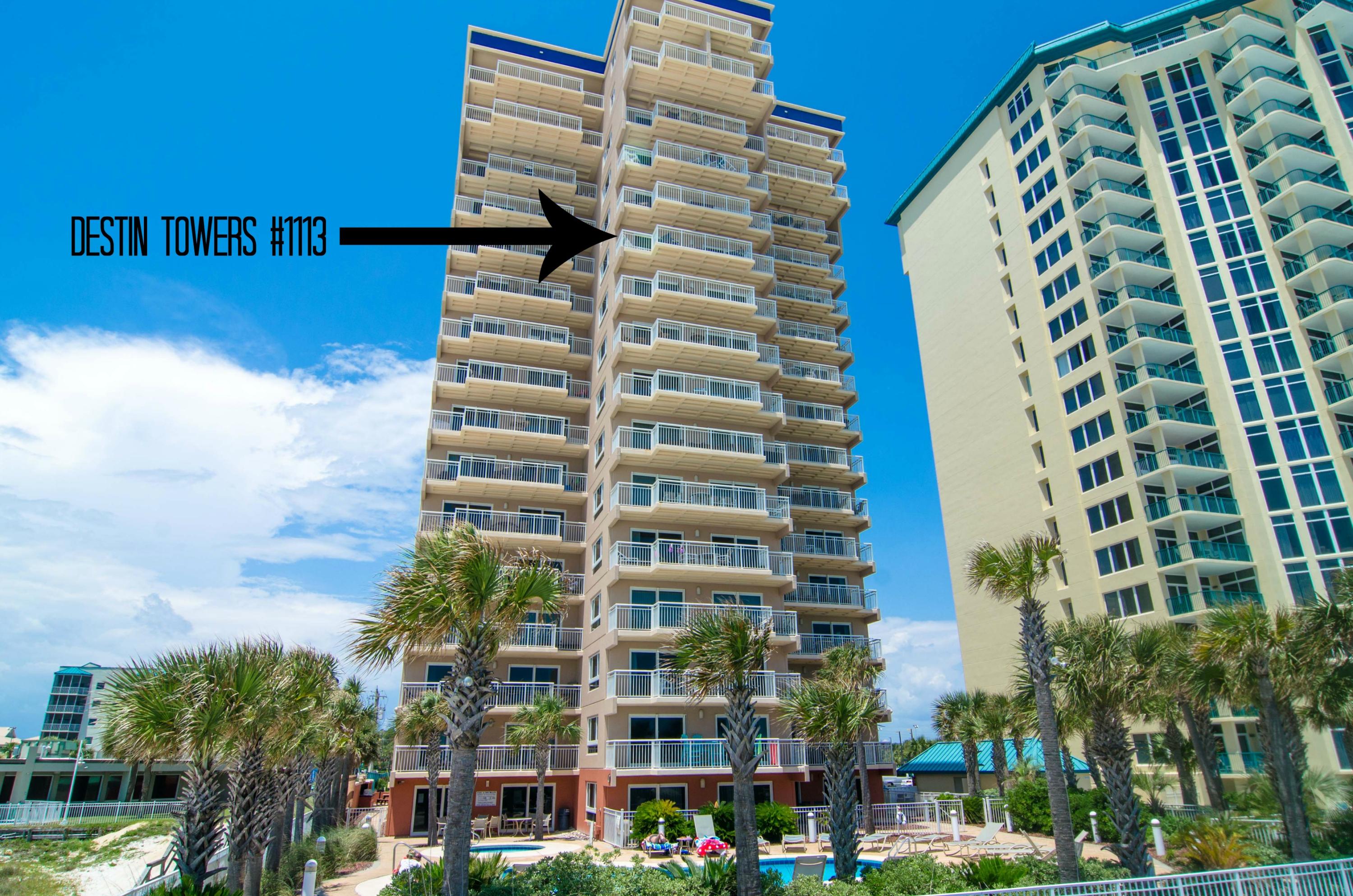 Experience an exceptional level of luxury and style in this magnificent HIGHLY DESIRED CENTER STACK condominium in Destin Towers. Southern Living Magazine chose Destin Towers as one of its ''Condo Favorites''! A winning marriage of a spacious floor plan and an ideal location tucked away in the heart of Destin that affords stunning Gulf front views and the utmost privacy. The entire building was renovated in 2006 and because of the construction techniques, it qualifies for an insurance premium reduction and a ''Superior'' rating from Citizens Insurance Company. Large living area overlooks the Gulf, as does the Gulf front Master Suite which has balcony access. Spacious guest room with adjoining bath, a fully stocked kitchen, and a laundry room with full sized washer/dryer