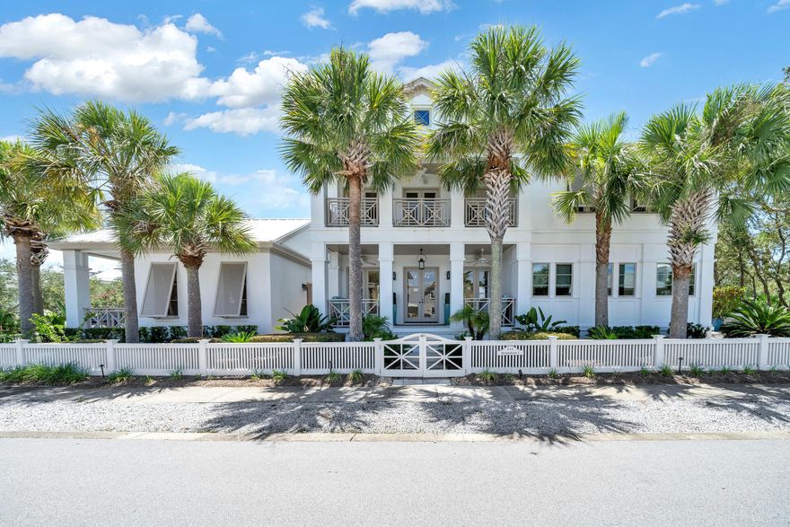 Carillon Beach is a premier gated community on the Emerald Coast with full time security. Carillon offers almost one mile of  uncrowded beach with 8 crossovers. The home comes furnished with new deluxe appliances, custom  built- in cabinetry, and new addition for the upgraded kitchen. The home offers a separate guest house that could be integrated for a first floor master. The first floor living room offers a beautiful gas fireplace. The second floor features a large family room with bunks, Master bedroom and a second large bedroom. This house has never been rented and is in pristine condition.