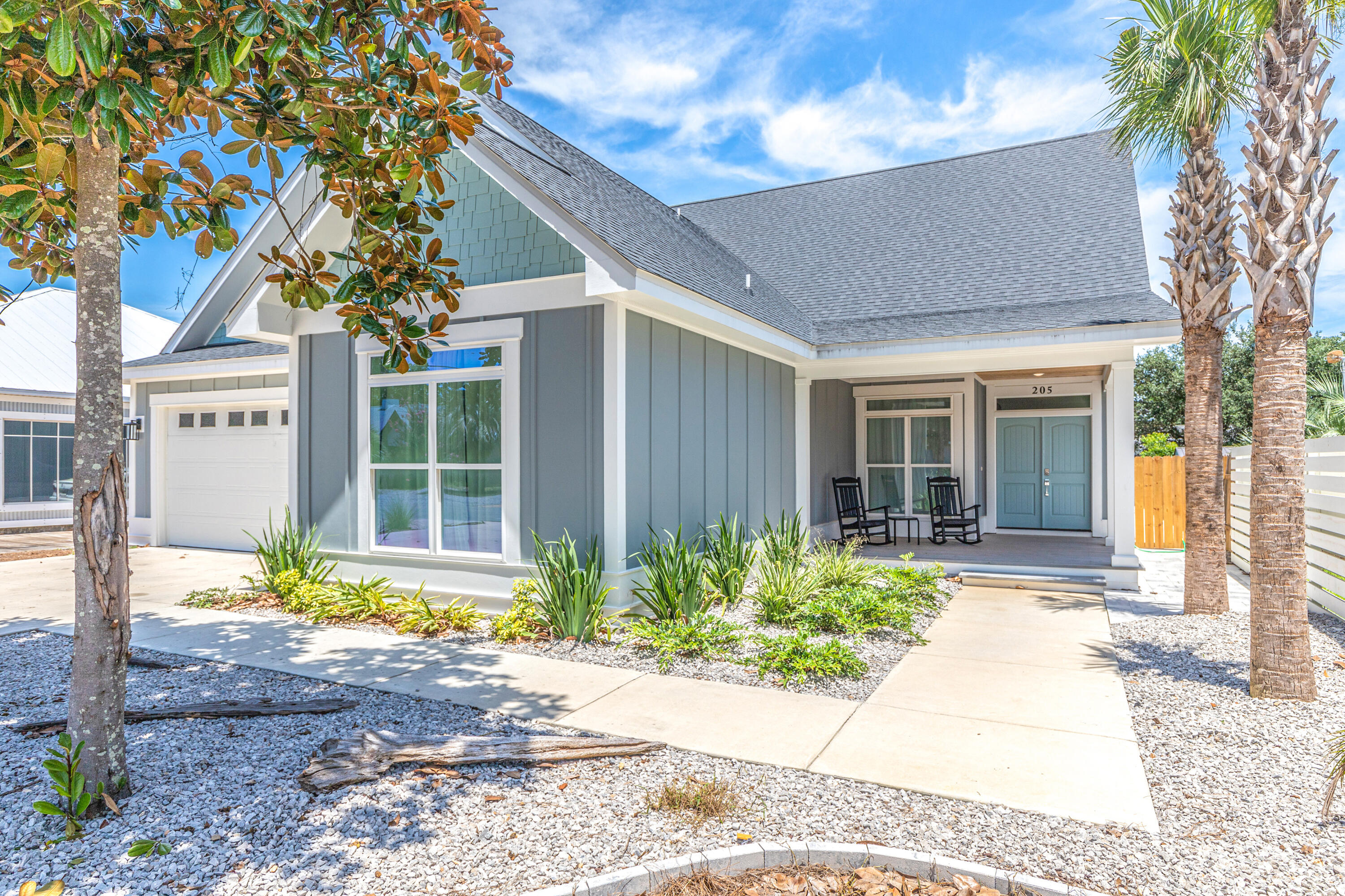Welcome to your new beach home! This absolutely stunning beach retreat located on the quiet West End of Panama City Beach. Newly constructed in 2020, this 5 bedroom house features a recently installed heated in-ground pool and hardscape patio space. Located a short distance from the powdery white sands, this is the ideal home for beach living. The first floor features ample entertaining room with the open living room and kitchen concept featuring vaulted ceilings. The Master bathroom is appointed with a double vanity, soaking tub and tiled shower. With shiplap accents and a conditioned 2 car garage, this home has everything you need!