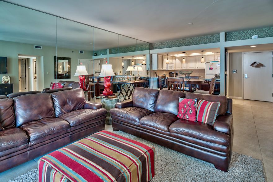 Completely Remodeled Two bedroom unit in the highly sought after East Pass Towers building. This is a great opportunity to buy a unit in this building with extensive upgrades. This unit has not been on a rental program but would make a great rental. The unit is located on the first floor but is actually on the second floor of the building. You can walk directly out of the building to the pool and the beach without having to get on the elevator. East Pass Towers also has a Marina across the street and a boat slip can either be rented or purchased.