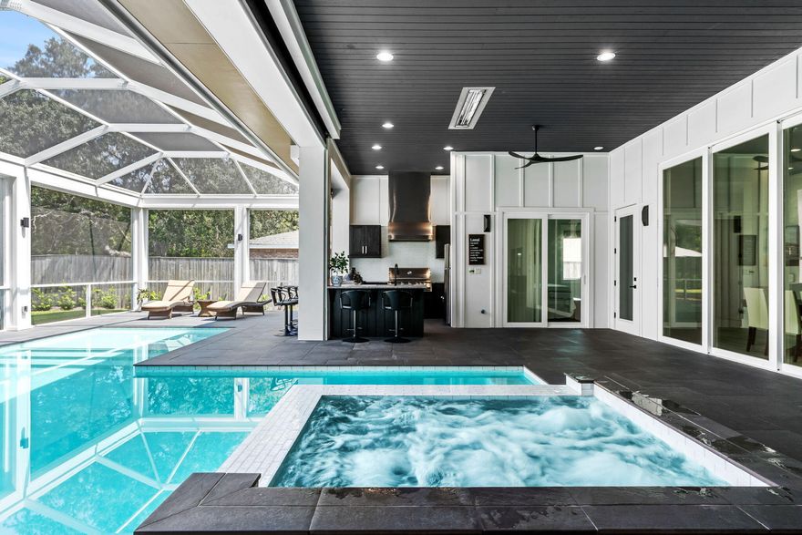 Luxury NEW Smart Home in Sandestin Resort - Fully Furnished and Short-term rentals allowed. 2024-$124,000K w/3 months owner use. Projections of $175,000K. EXCELENT RENTAL: Elevated living in this exceptional residence in the heart of Sandestin Resort. This distinctive home is set within a single HOA community, offering 4,200 square feet of thoughtfully designed indoor-outdoor living space, including an expansive lanai and a detached guest suite. Step inside to find a light-filled, open-concept layout that blends refined finishes with advanced technology. The residence is equipped with voice-activated smart systems for climate, audio/visual, window treatments, offering a lifestyle of convenience and comfort. Words cannot describe how exceptional this home looks and feels and all it offers the homeowner and family. The gourmet kitchen showcases a gas stove and oversized kitchen peninsula with seating for ten. Beautiful hand-crafted cabinetry, and a spacious walk-in butler's pantry, ideal for hosting and everyday functionality. Off to the side a nice wine bar for your favorite cocktail. 

Inside, nearly 3,000 SF of interior space is accentuated by striking designer chandeliers, including a remarkable Chihuly-style glass installation in the foyer, setting a sophisticated tone upon entry.

A climate-controlled garage (814 SF) accommodates two vehicles and a golf cart parking includes two EV charging stations. The interior living space features a sleek electric fireplace, while the lanai includes a gas fireplace, creating atmosphere and warmth in any season.

Outside, living the resort life in this fabulous outdoor living space. It is a paradise!! The outdoor kitchen is appointed with an oversized griddle, XL ceramic and gas grills, a high-heat burner, and a full-size refrigerator tailored for gatherings both intimate and grand. Electric fireplace, large comfy setting area featuring a big screen TV for your favorite sports games. A hot tub connects to a sparkling saltwater pool, offering an inviting retreat designed for year-round use. Outside bathroom is a must for this fun filled area. The 1,200 SF lanai includes motorized screens and large accordion glass doors, allowing the space to expand into over 4,000 SF of seamless indoor-outdoor living.

A detached 240 SF climate-controlled suite, architecturally matched to the main home, provides versatile use as an office, guest quarters, studio, or creative space.

As an introduction to the Sandestin lifestyle, the sellers invite the new owners to explore amenities that make Sandestin special. The listing brokerage and seller(s) are presenting the buyer(s) of this property with (2) 90-minute rounds of Tennis court time, a golf foursome at one of our three championship courses, and a round of golf for up to four (4) players at the unrivaled Burnt Pine Golf Club.