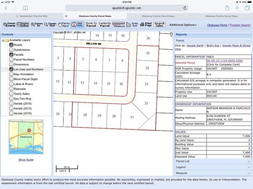Bring your home plans! This listing is for 1.05 AC. A total of 16 lots are available near town! Bring your RV, family and house plans or 16 house plans! Willow is dirt, platted road through the remainder of the lots that has not been cleared.