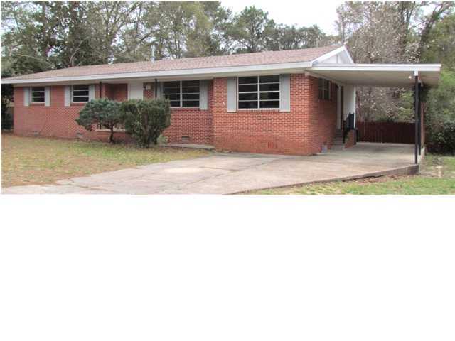 Investor special! Come see this great 3 bedroom brick home convenient to Eglin AFB. Situated on a large lot with no HOA this home is ready for you to add your own decorating preferences. Original hardwood floors throughout. Gas stove in the kitchen was replaced in 2022. Gas hot water heater is 2007, HVAC compressor 2014. Age of the roof is unknown. Home needs to be rewired and price was determined to reflect this. Rewiring bid $14,900.
