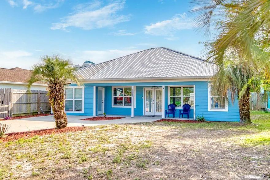 Enjoy coastal living in this remodeled and expanded 4 bedroom home which is 0.4 miles and approximately a 3 minute drive to Public Beach Access 12 with public parking.  The 2019 primary suite addition includes an ensuite bathroom with a large shower.  The home features a covered front porch, tile flooring throughout, a beautiful kitchen with granite countertops, stainless steel appliances and a charming breakfast nook.  This is a great opportunity for investors. Rare opportunity to find a freshly renovated 4 bedroom home which is sold furnished.  There is an above ground pool that is used seasonally.  Additional storage in the backyard.