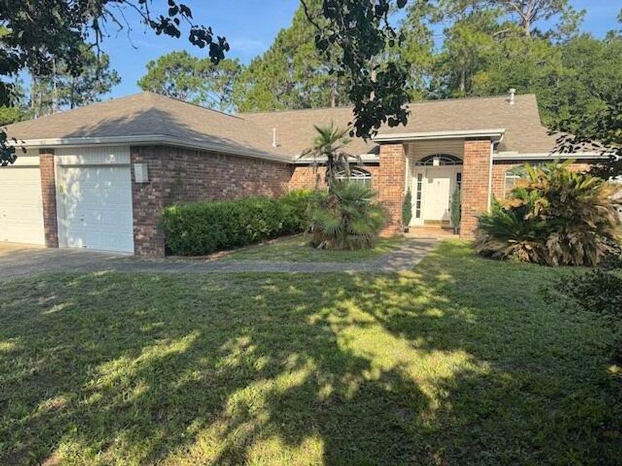 Take a look at this flat lot and open floor plan! This home has a huge Master bedroom with large walk-in closet and full bath with a double vanity and soaking tub. The living room has a gas burning fireplace and sliding glass doors that lead you to a covered patio and separate deck for entertainment! Nest Learning Thermostat and Security system included.