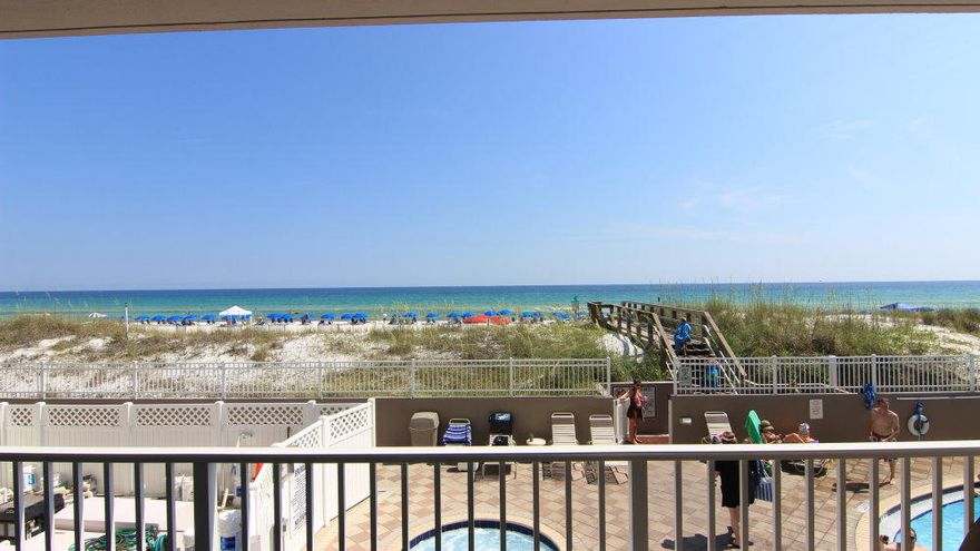 Beachy 3BR/3BA with fantastic views in one of the area's most popular vacation destinations. Fully furnished and rental ready with solid surface counter tops and tile floors. 2nd floor location gives you easy access to your car on the 2nd level of the parking deck and you can skip the elevator to the beach and pool deck if you don't mind one flight of stairs. Fantastic rental property!