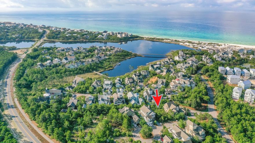 Enjoy the beachside lifestyle in the gated community of WaterSound. WaterSound is located on the Gulf side of Scenic Highway 30-A. This neighborhood includes village center, community parks, dune walkovers, biking and walking paths, clubhouses and approximately one-mile of beach on the Gulf of Mexico. Amenities include fitness center with sauna, 2 community pools and pool house, outdoor fireplace, gas grills, walking paths, puttering park and a post office. As an owner, additional amenities are available through the purchase of one of three St. Joe Club & Resort Full memberships.