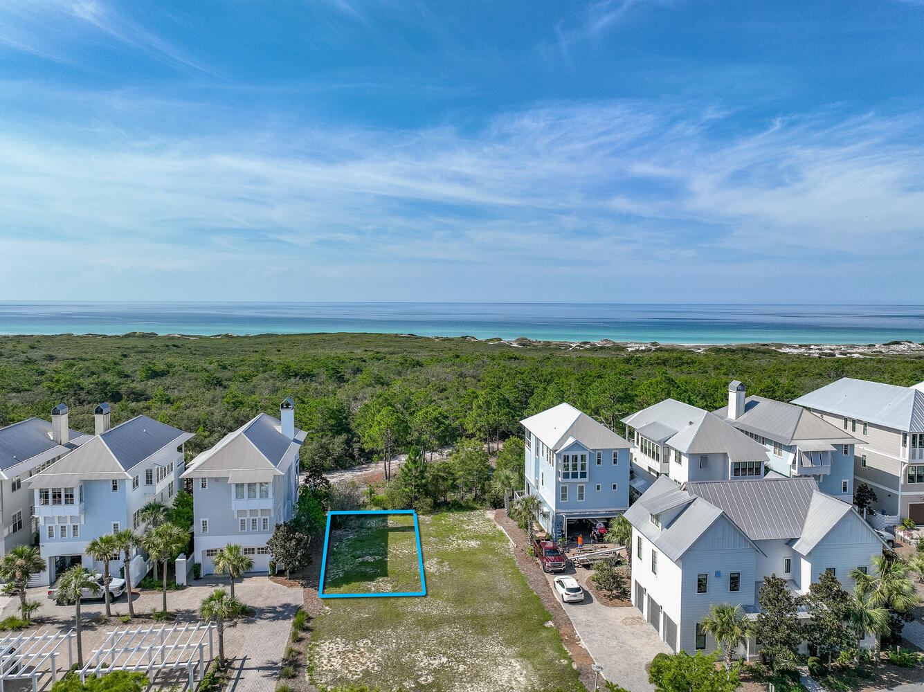 Luxurious Coastal Living at Cypress Dunes SubdivisionWelcome to the breathtaking Cypress Dunes subdivision, a hidden gem nestled on the coveted West end of 30A's south side. This exceptional PANORAMIC GULF VIEW lot presents a rare and unparalleled opportunity to build your dream home in one of the most desirable communities along the Emerald Coast.Location:Discover a world of natural beauty and awe-inspiring park and gulf views. Cypress Dunes is a prestigious gated community that gracefully borders the unspoiled splendor of Topsail Hill State Park and Preserve, ensuring a life of tranquility and serenity.Amenities:Indulge in the essence of resort-style living, with an abundance of exceptional amenities awaiting your delight. Picture yourself lounging amidst pure bliss beside not just one, but two exquisite pools. Among them, a grand infinity edge pool majestically overlooks the shimmering expanse of the mesmerizing Gulf of Mexico. Elevate your gatherings at the meticulously designed amenities center, complete with a chef's kitchen and a captivating large TV, perfect for hosting parties and entertaining your loved ones.
Active Lifestyle:
Energize your days with an array of recreational opportunities right at your doorstep. For sports enthusiasts, Cypress Dunes offers state-of-the-art tennis courts and pickleball courts, inviting you to partake in thrilling matches. Maintain your fitness regime effortlessly at the well-appointed exercise room, ensuring you remain in peak condition while relishing the community's remarkable ambiance. As the sun dips below the horizon, gather around the outdoor fireplace with cherished friends and family, cherishing warmth and laughter under the enchanting night sky.
Family and Pet Friendly:
This idyllic neighborhood is meticulously designed to accommodate families and their beloved pets. Unleash the joy of childhood and playful companionship in the vast green space thoughtfully curated for little ones and pets to frolic in safety. An environment that fosters a strong sense of community spirit and neighborly warmth awaits, where connections and cherished memories thrive.
Embrace Nature:
Embark on an enchanting journey of discovery amidst the century-old Cypress ponds. Wander along the gracefully meandering boardwalks that harmoniously blend with the natural landscape, allowing you to embrace the untamed beauty of Mother Nature. For nature lovers and wildlife enthusiasts, Cypress Dunes beckons, providing a sanctuary to connect with the environment and admire the diverse flora and fauna that graces this coastal haven.
HOA Benefits:
Relish the convenience and tranquility of a proactive HOA, diligently dedicated to enriching your living experience. With meticulous care, the HOA manages property landscaping, ensuring the community's pristine allure. Feel secure with top-notch security measures in place, protecting you and your loved ones, allowing you to savor peace of mind. Furthermore, an on-site property manager is readily available to address your needs and curate an environment of comfort and satisfaction.
Don't Miss Your Slice of Paradise:
Seize this exceptional opportunity to own a slice of paradise in the renowned Cypress Dunes community. Let your dreams unfold as you build your custom coastal retreat amidst this tranquil sanctuary. Embrace a life of luxury, nature's wonders, and heartfelt connections in a community where dreams are nurtured, and aspirations are fulfilled. This is your chance to turn visions into reality. Reach out to us today to secure this incredible lot, and embark on your journey to coastal living at its absolute finest.
