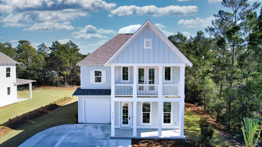 Located within minutes of the beautiful white sand and water. Bike, golf cart or walk to 5 different beach accesses. Pedestrian underpass to be completed Spring 2023. Walking distance to 30Avenue with amazing shops and restaurants. 20 miles from PCB airport and close enough to the new hospital being built. Short term rentals are allowed. Lot is LARGE ENOUGH FOR A FUTURE POOL AND CARRIAGE/POOL HOUSE. Home is expected to be complete by the end of the year.