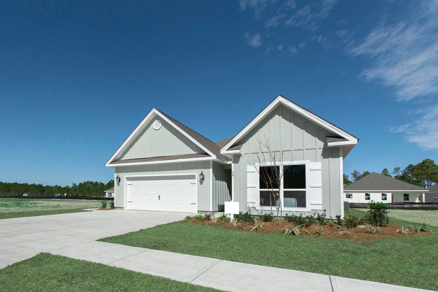 Multi-Generational family home with separate 530 Sq. ft home within a home! Full kitchen, living room, laundry, bathroom, bedroom, HVAC and even a separate entrance from the ''Mother-in-Law suite''. Enjoy the main home with spacious kitchen with walk-in pantry, kitchen island and French doors lead to covered porch off main master suite. Light & bright colors adorn this one of a kind home where multiple family members can come together comfortably all under one roof. All homes are convey with our new ''Smart Home package'' including a skybell video door bell, Kwickset smartcode keypad, Eaton Z-wave switch, Qolsys IQ panel, Honeywell T6 Pro Z-Wave Thermostat, Kinetico water filtration and more! Don't miss this opportunity to secure this home at an amazing value so close to the beautiful beac