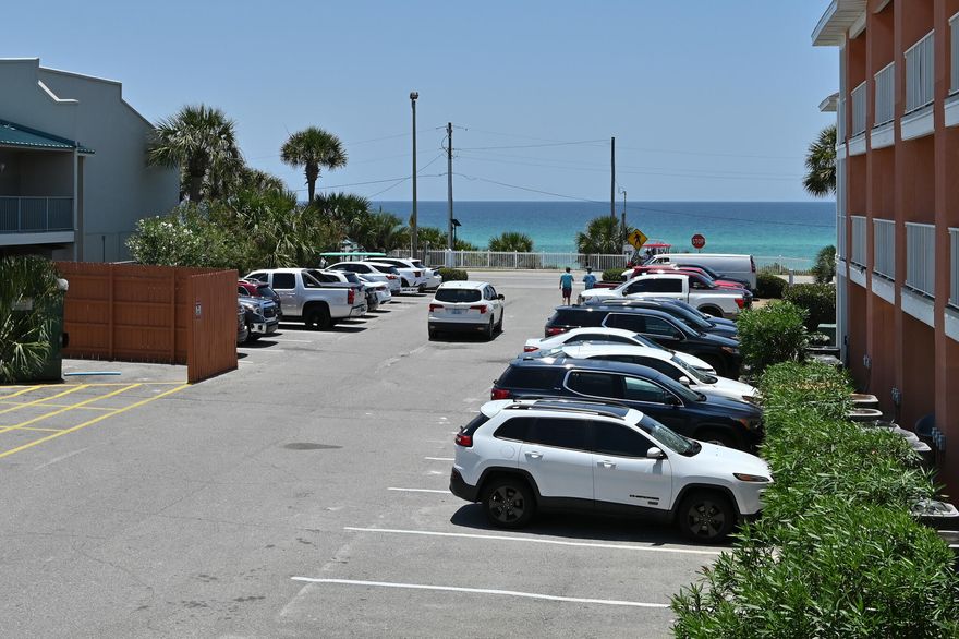 Experience breathtaking Gulf views from both the living room and private balcony of this beautifully furnished 1-bedroom, 1-bath condo with a cozy bunk room--perfect for maximizing rental potential. Ideally located along Scenic Hwy 98, this is one of the best-priced Gulf-view opportunities in the area.This turnkey, fully furnished unit is completely move-in or rental ready--just bring your toothbrush. The open layout offers a comfortable coastal feel, ideal for both personal enjoyment and guest stays. Strong income potential with gross rental revenue reaching up to $44,000, making this an excellent investment opportunity or second home at the beach. Enjoy private deeded beach access just a short stroll away, along with a fantastic lineup of community amenities including a heated pool,