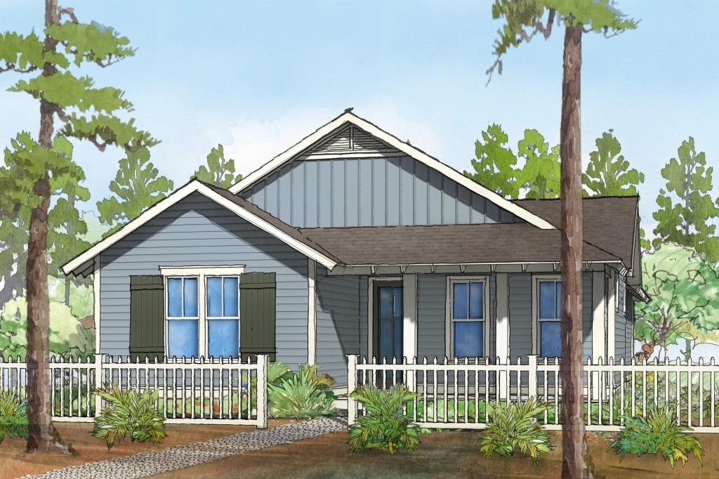 This new home will be constructed by Huff Homes and is the Bayberry plan with 1950 Sq. Ft., 3 BR, 3BA, 2 car garage. This home offers 10' Ceilings, hardwood flooring in living area, natural stone Travertine on bathroom floors, and quartz countertops throughout. The kitchen will offer stainless appliances with a gas range. Estimated completion date is August, 2015. Please stop by the Sales Office, located in the Village Commons, for more information. The HOA dues will give homeowners access to the Village Commons Pool & Fitness Center and Lake Powell Dock;UNLIMITED golf with no green fees (cart fees apply)at the Origins Golf Course; and 15% Discount on all food/beverage at Fish Out of Water and Gathering Spot & Sushi Bar.Ask your sales agent about St. Joe Club & Resorts memberships.