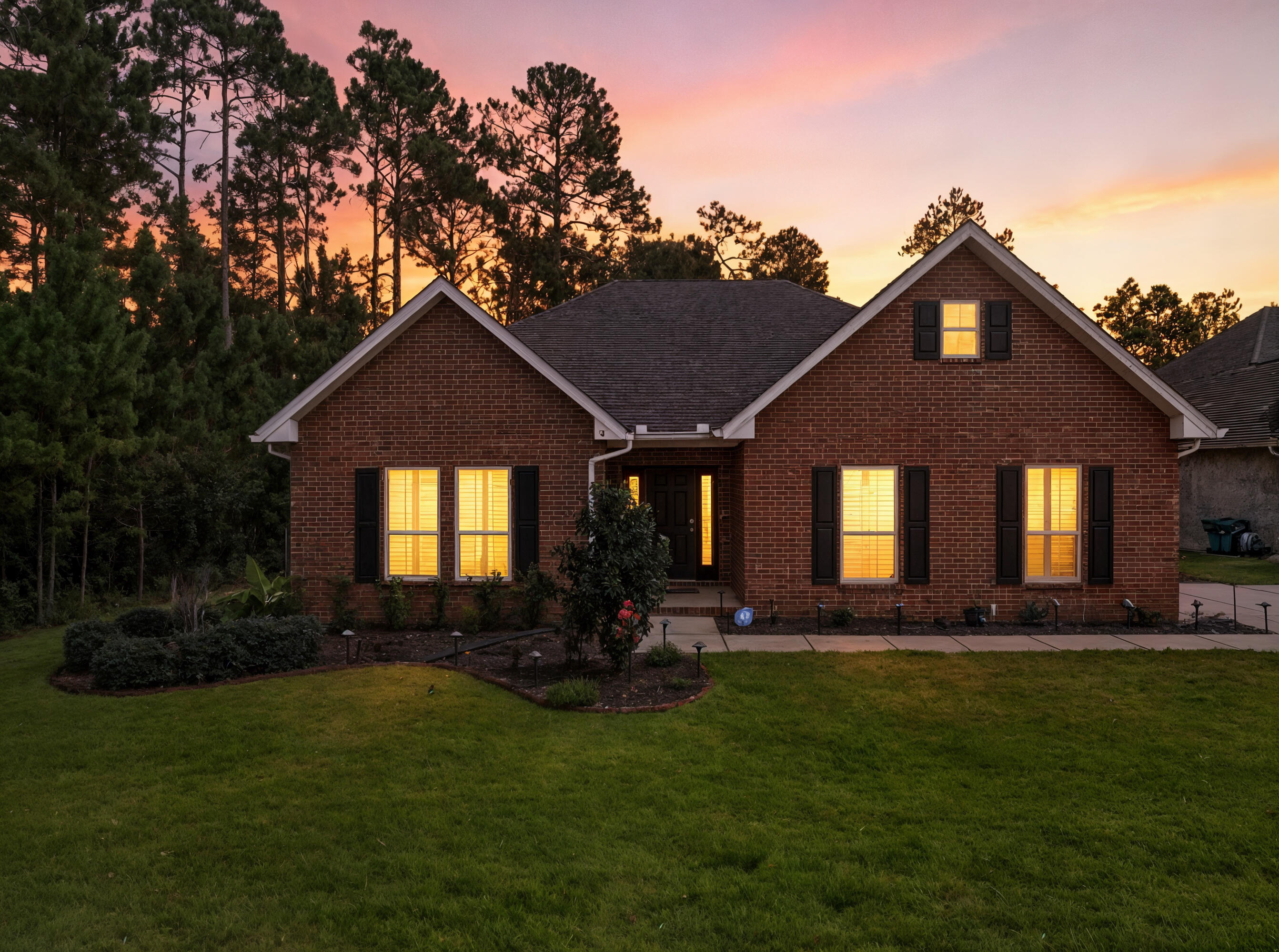 Welcome to your new home in the popular Peach Creek community! Ideally located minutes from beaches, top-rated schools, shopping, and restaurants, this beautifully updated home perfectly blends comfort, convenience, and coastal living. Set on a spacious lot that backs up to peaceful forest views, this property offers both privacy and plenty of outdoor space. Inside, you'll find a bright, open concept layout with LVP flooring throughout the common areas. Thoughtful upgrades are found at every turn, including plantation shutters, motorized blinds in living and dining areas, new ceiling fans and light fixtures with LED bulbs, blackout curtains in all bedrooms, and an ADT smart home security system. This one-owner home has been impeccably maintained, showing pride of ownership throughout.
The kitchen showcases granite countertops, a kitchen island, stainless-steel appliances, beautiful cabinetry, tile backsplash, and a new dishwasher. It flows seamlessly into the open-concept living and dining areas, which are filled with natural light and create a perfect space for entertaining. A dedicated laundry room adds convenience, with the washer and dryer conveying, including a brand new washer.
The master bedroom is a true retreat with a custom walk-in closet, renovated walk-in tiled shower, and luxurious soaking tub. Two guest bedrooms, thoughtfully separated from the master bedroom for added privacy, provide plenty of space for family or visitors. The guest bath has been beautifully renovated with a tiled shower and built-in bench.
Enjoy the outdoors year-round from the screened-in porch or the beautiful deck with railing and lighting--perfect for barbecues with friends or relaxing with nature views. The front and side yard feature new sod, and there is an upgraded irrigation system with a new Rid-O-Rust pump, and a well system for watering. Custom exterior lighting adds a warm, welcoming glow and enhances the home's curb appeal and nighttime ambiance. Additional features include a 2-car garage and an extended driveway for ample parking.
This home truly has it all--modern updates, peaceful surroundings, and an unbeatable location just minutes from the sugar-white beaches of 30A, giving you the perfect balance of a quiet neighborhood setting and the vibrant Emerald Coast lifestyle. Come experience why Peach Creek continues to be one of the most desirable communities in the area!