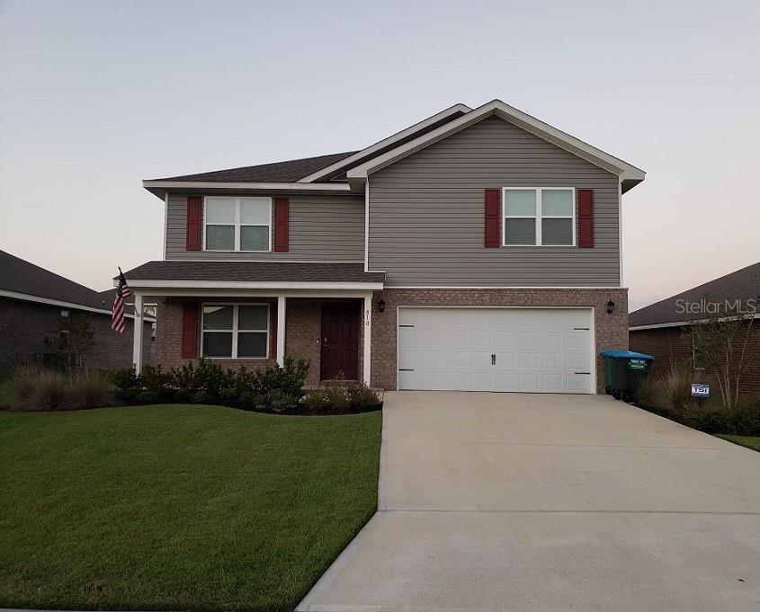 Beautiful 5-bedroom, 3 full bath 2 story home with a large loft area, home is located in highly sought after Redstone Commons! Open concept floor plan. Kitchen overlooks the living and dining area. Granite covers the large kitchen island that has a double stainless sink and dishwasher. Stainless steel range and microwave are also included. Master Suite is on the second floor along with 3 other bedrooms and the Laundry Room is on the second floor. So much to love about this home, schedule your showing today!