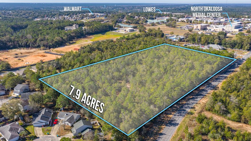 INCREDIBLE location. This would be perfect for medical office buildings or possibly a new subdivision. This property is located right next to a commercial piece of property and gets tons of traffic due to the Hospital, Dialysis center, 2 schools and many subdivisions that are down this road. Back on the market at no fault tot the seller. Phase 1 environmental site assessment has been completed, a previous Geotech report and copy of previous survey available.