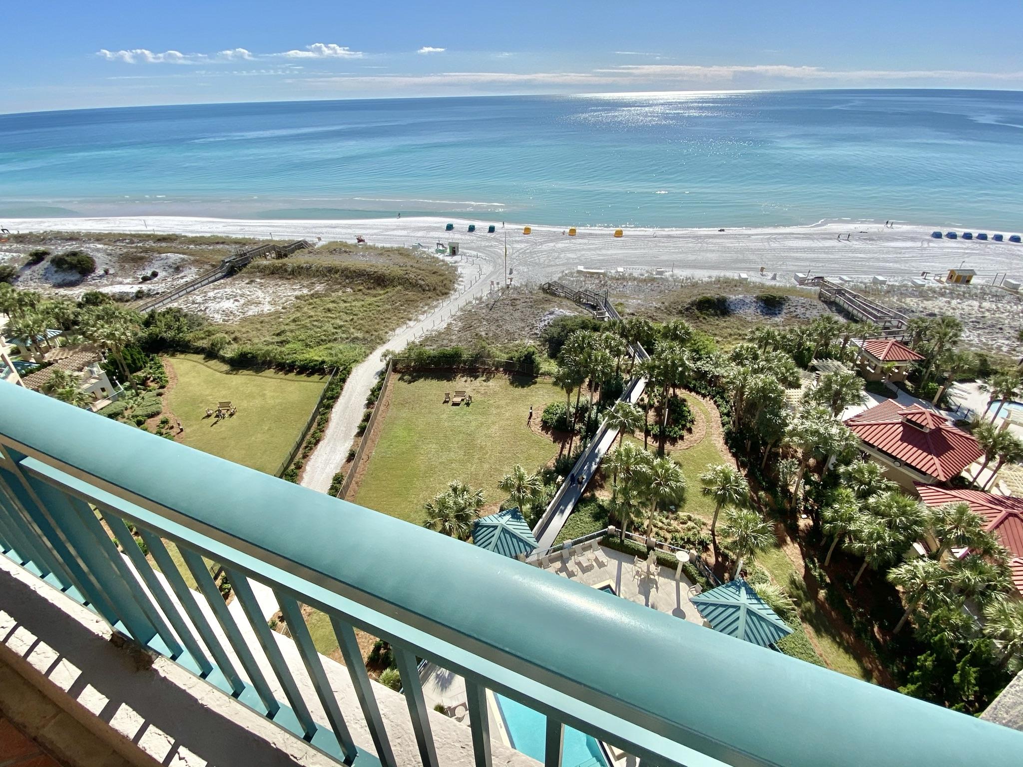 This beautiful 11th Floor 'J' plan - 4 bedroom 4 bath condo has a wonderful coastal feel to it when you walk in. Big hand made floor tiles give it a rustic, casual look and they are laid through out the condo.A wall of glass in the living , dining area makes you feel you are on the beach and when you open your doors you can hear the waves and smell the salty air. Each bedroom has it's own bath and 3 of the 4 have beachfront views. The fourth bedroom sees the bay and has marina views which are great for seeing weekly fireworks..Southwinds is a nonrental building with it's own private beach . Please call for an appointment to see this fabulous property!