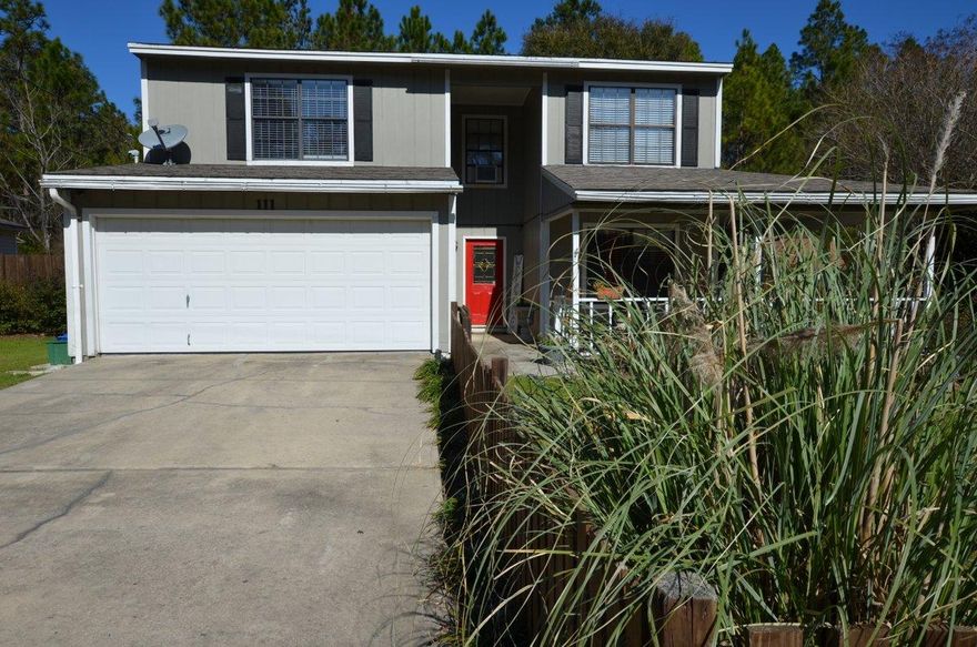 Affordability, convenience, roomy, and more! This 4 bedroom 2.5 bath home is centrally located in the heart of Crestview and just a mins drive to both North and South Crestview! Master bedroom is located on the first floor as well as a second guest bedroom; remaining bedrooms on floor 2. Home has a large eat in kitchen with tons of cabinets and countertop space. Out back, you will find a large covered deck and if you wanted to sit out front, there's a large covered porch. New HVAC was installed in 2017! Oversized 2 car garage and 10x10 shed in back make for plenty of outdoor storage. With a price that definitely hits the market for the space provided, this is a must see! Call today!