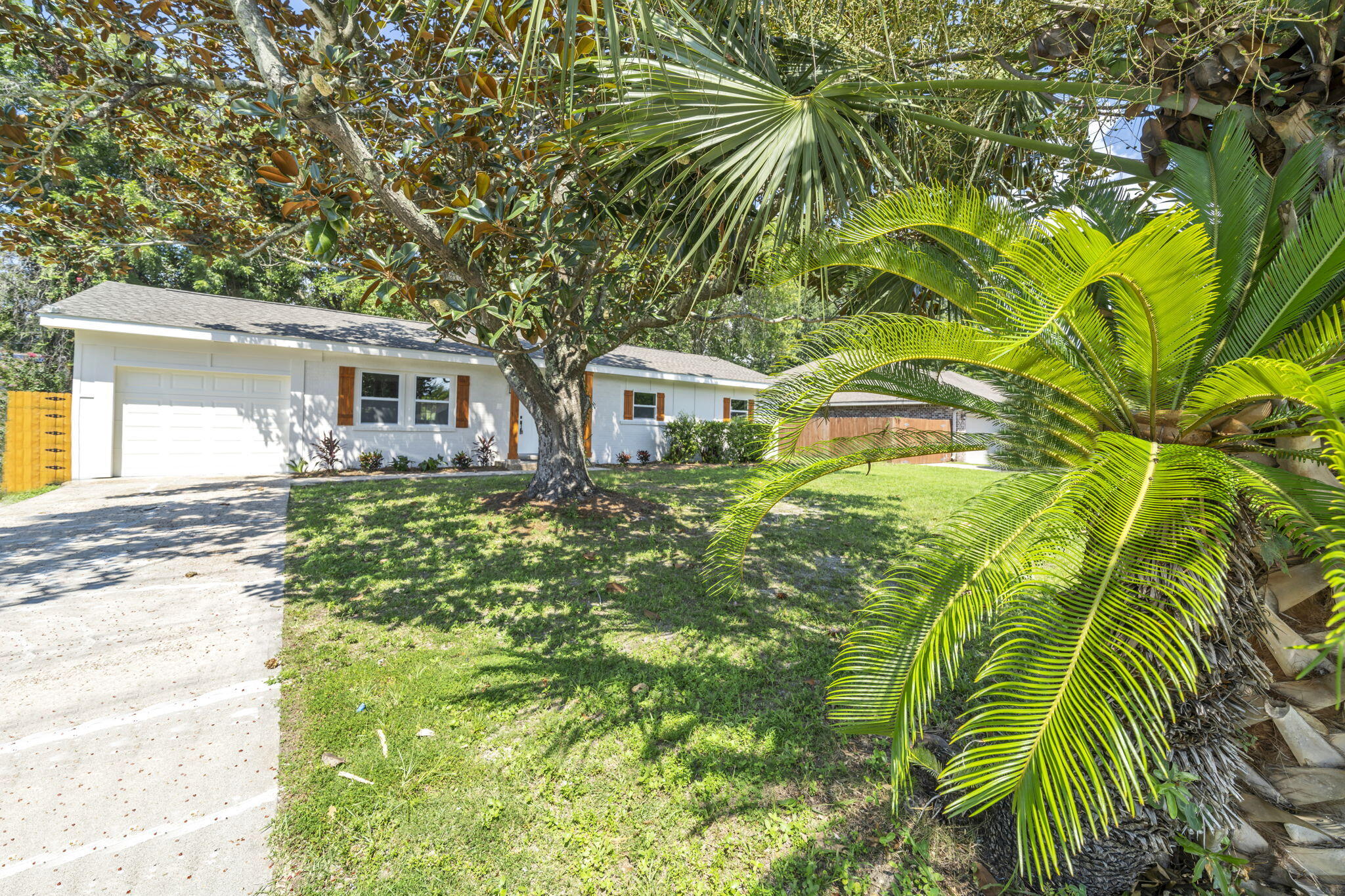 STUNNING HOME IN THE HEART OF FT. WALTON BEACH! FULLY RENOVATED home featuring 3 spacious bedrooms, 2 baths with an open and functional layout! FEATURING ALL NEW FULLY PERMITTED ELECTRICAL, WIRING, NEW ELECTRIC PANEL, NEW ROOF, NEW HVAC, NEW WATER HEATER, NEW LVP FLOORS, ALL NEW APPLIANCES FEATURING 36'' FRIDGE, NEW CABINETS, QUARTZ COUNTERTOPS, NEW VANITIES, NEW TILE, NEW SHOWER/GLASS, NEW LIGHT FIXTURES, NEW INTERIOR/EXTERIOR DOORS, NEW 6'' TRIM, NEW PATIO PAVERS, AND FENCED IN BACKYARD PERFECT FOR PETS! Don't miss out on this AMAZING VALUE IN AN INCREDIBLE LOCATION CONVENIENT TO BEACH, DINING, SHOPPING AND EVERYTHING IN FORT WALTON BEACH!