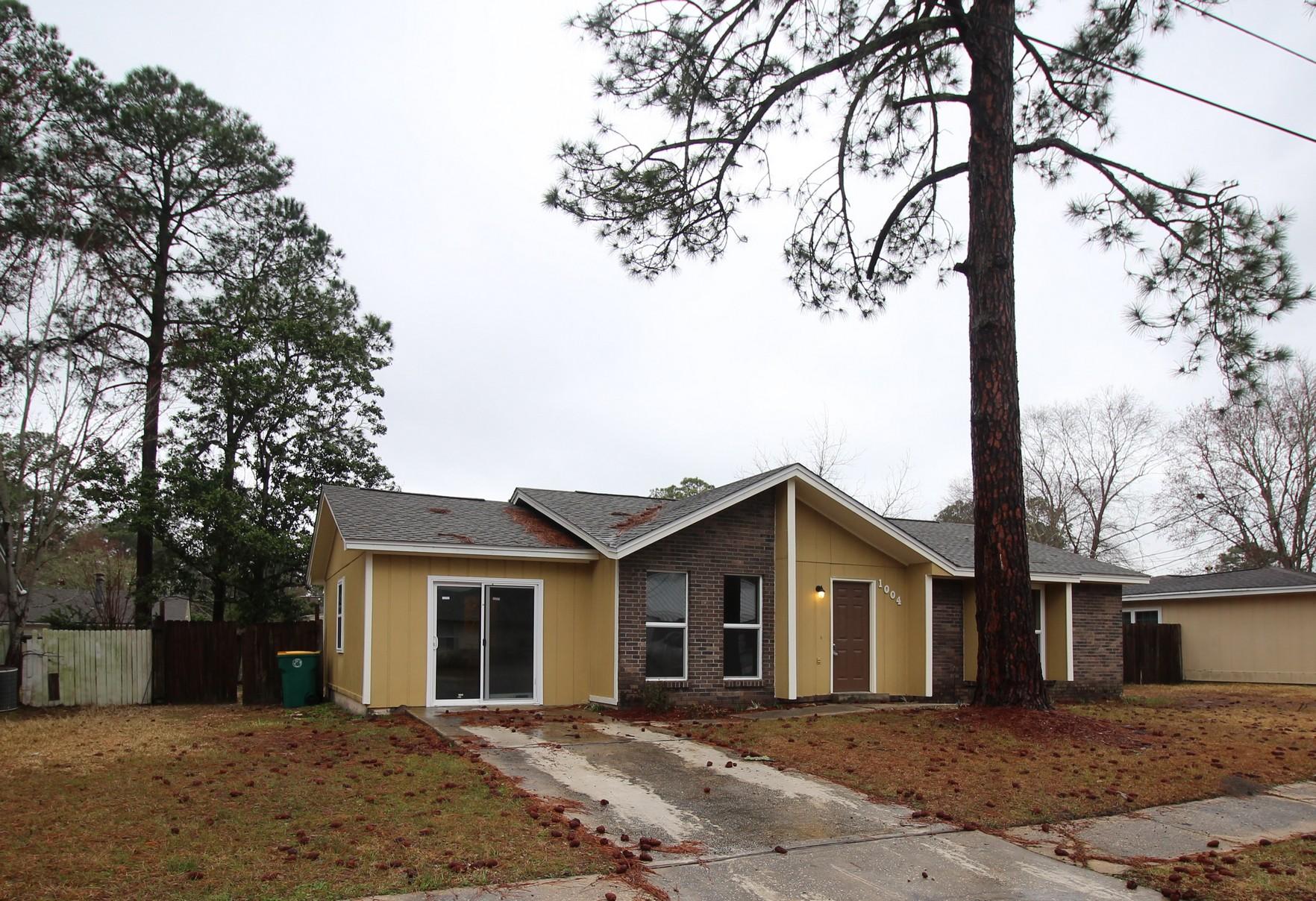 COMPLETELY REMODELED 3 BED 2 BATH HOME READY TO MOVE IN!!! With New 30yr Warranty Dimensional Shingle Roof, New Insulated Windows, New AC System, New Paint Inside & Out, New Kitchen Cabinets, New Stainless Steel Appliances, New Countertops, New Wood Floors, New Carpeting, Tile Floors, New Bathrooms, New Lighting & Fans, New Hot Water Heater, Large Fenced Yard and much more there is no honey do list. This home is comfortable and spacious and includes an open floor plan. Don't hesitate on this exceptional opportunity!