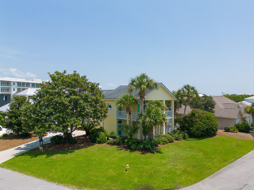 Another Huge Price Reduction with motivated seller! This South of 30a home is on one of the largest lots in Sand Cliffs. This home is ready to be occupied or use your imagination and expand this home for so much more living potential. A carriage house/garage are possible and lots of home expansion is possible. The private heated pool and back yard will still be spacious, however you want to expand the home. Alys beach, Kaiya and Rosemary are next door. You can live in a gated private community that has no rental activity, but only private homes with your own street stop light, making the ease of exit and entry a breeze on even the busiest of tourist days. This 1993 home was extensively renovated in 2006. Sand Cliffs is a true gem home location, South of 30A in the middle of 30a's best!