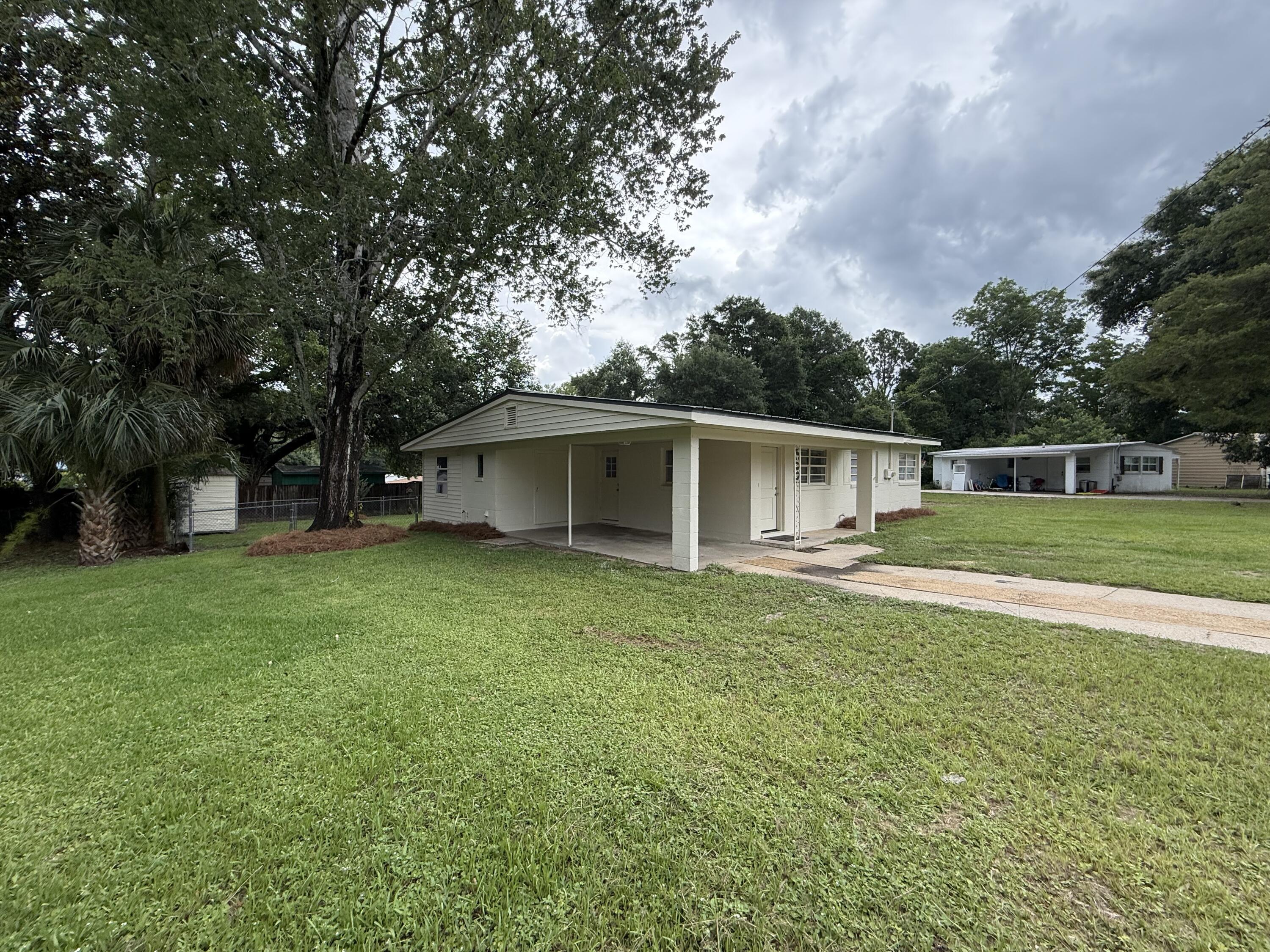 Welcome to this beautifully cared-for move in ready 3bedroom, 2-bathroom home located in the heart of Crestview. This inviting home features 1155 sq ft of comfortable living space with fresh paint and new flooring throughout. There is a home processing station for the wild game. This is a great investment opportunity to add to your rental portfolio. Property is being sold AS IS. Buyer to verify all pertinent data including sq footage and lot dimension.
