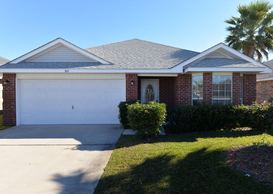 BRING ALL OFFERS!! This freshly painted three bedroom, two bath home in the gated subdivision south of Hwy 98 is just waiting for you and your family and friends to make it your special getaway. The open, split bedroom floorplan welcomes its new owners to come in & enjoy the comfortable, spacious living area. More amenities include vaulted ceilings, a spacious master suite with double vanities & separate garden tub & shower in the master bath, a separate laundry room, kitchen pantry, attic storage with pull-down stairs, & a double garage. Paradise Retreat is a very nice affordable neighborhood just a short distance to the deeded beach access & located conveniently near the Okaloosa/Walton County line. All information deemed reliable but not guaranteed.