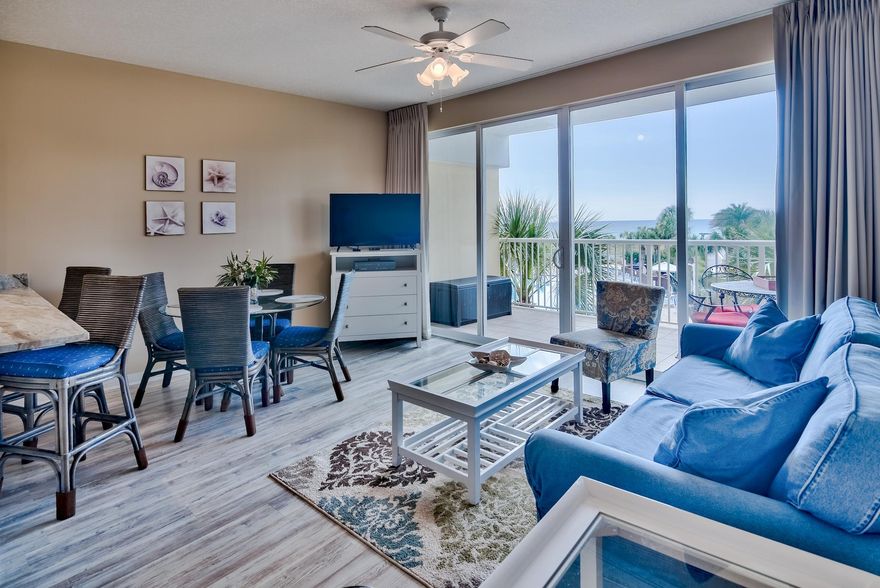 Don't Miss Your Opportunity To Own This Gorgeous 1BR/2BA + Bunk Condo At Destin West Beach & Bay Resort! This Fully Furnished Residence Was Recently Updated With Fresh Paint, New Floors, Beautiful Honed & Leathered Granite, Washer/Dryer, Refrigerator, Electric Range, Dishwasher, HVAC & Cabinets. Conveniently Located On Okaloosa Island Within Minutes To All Of The Shopping, Dining & Entertainment That The Emerald Coast Is Known For. Destin West Boasts Amenities Galore With Use Of Both Gulf & Bay Resorts With Multiple Swimming Pools, Hot Tubs, Lazy River, Fitness Center & So Much More! Call Today To Arrange Your Private Showing & See For Yourself All That This Amazing Condo Has To Offer! As Always Buyer To Verify Square Footage, Dimension, HOA Fees/Dues & Any Other Info Deemed Important.