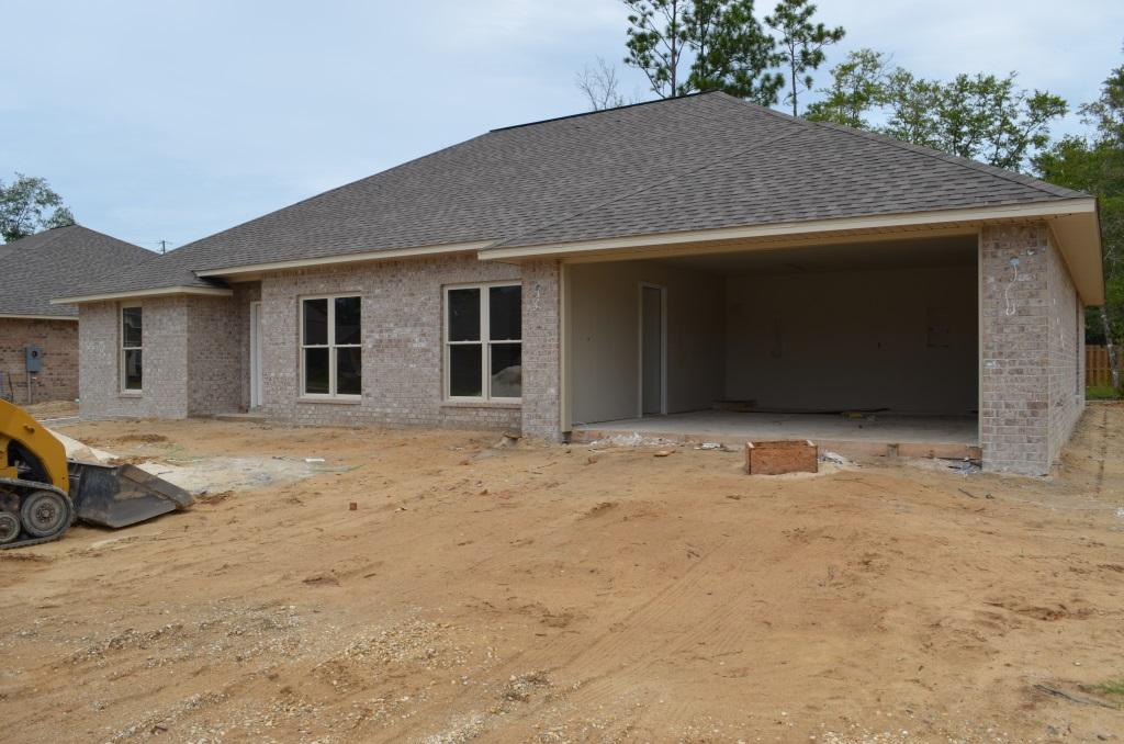 Come see this NEW CONSTRUCTION 4 bedroom/2 bath house in Kaitlyn's Preserve--SOUTH CRESTVIEW. This BRICKED house has 9 foot ceilings in the main living area, porcelain tile in the wet areas with low-pile carpeting in the bedrooms and living room. STAINLESS STEEL appliances in the kitchen include microwave, dishwasher and smooth cooktop stove/oven. Many upgrades in this house. Features include a 14 SEER rating air conditioner and 5 1/4 in baseboard. GRANITE is found in kitchen and bathrooms. The master bath has a large WALK IN SHOWER and a separate soaking tub along with a double vanity. Yard sodded with SPRINKLER SYSTEM. Builder offers to pay all closing costs (except VA funding fee, prepaids, and discount points) if using a preferred lender. One Year Builders' Warranty offered with house