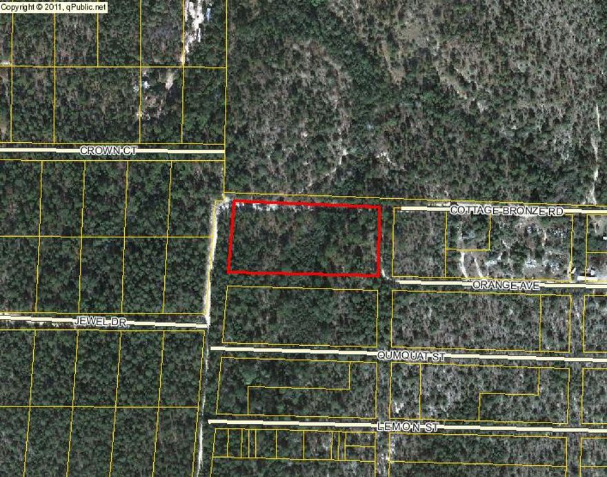 3 wooded acres without good access, however, property should have power available. There is a platted road and hunting trail to the property. Priced accordingly. Possible stream on property.