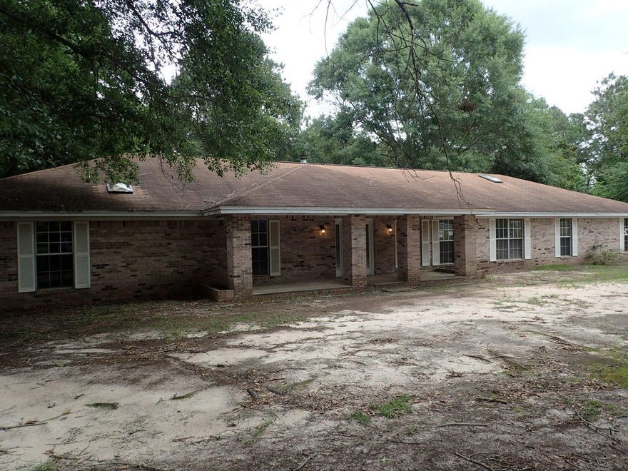 This is a Fannie Mae REO property and is just under 2800sf and sits on 2 acres. Conveniently located just mins from the center of Crestview, this 1989 home has all brick exterior, fenced yard, large open deck and 3 car garage. Inside this huge home you will find 4 bedrooms, 3 full baths, a large fireplace, new carpet, fresh paint, new fixtures and will find that this home feels even bigger than its square footage. There is a separate breakfast nook and dining area, family room and living room. A bonus room which can be a small office is just off the laundry area. Much to see at this home so take a look before it is gone!