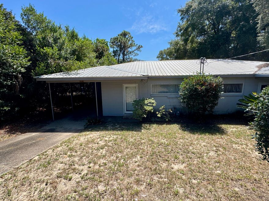 Available September 25...  Great location about a mile from the gates of Eglin.  Great 2 Bedroom / 1 Bath Duplex with no carpet, Stainless steel appliances and has a washer/dryer hookup.  Note: The dryer hookup is outside under carport and there is no dishwasher.  No Smoking or vaping and pets allowed on case by case basis.  All tenants over 18 must pass a background check.  www.850rents.com. Lawncare is included
