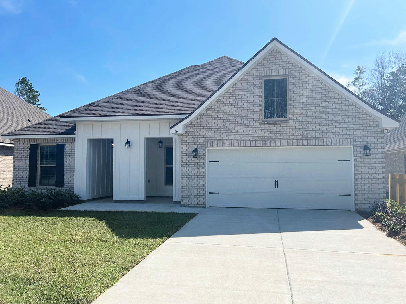 Awesome builder rate plus FREE refrigerator. Restrictions apply.The HICKORY III G in Bird Song at Hammock Bay community offers a 5BR, 3BA, open design with formal dining and separate den. Upgrades added (list attached). Features: double vanity, garden tub, separate custom tiled shower, and walk-in closet in master bath, kitchen island, walk-in pantry, covered front/rear porch, boot bench, crown molding, recessed lighting, framed mirrors, smart connect WIFI thermostat, smoke/carbon monoxide detectors, landscaping package, architectural 30-year shingles, flood lights, and more!Energy Efficient Features: water heater, kitchen appliance package, vinyl low E windows, and more! Energy Star Partner.