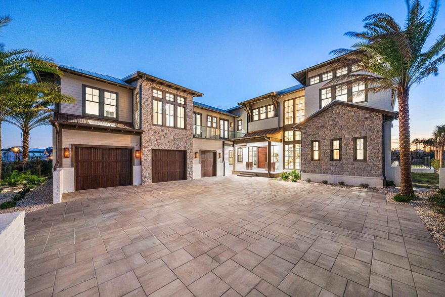 Now complete, brand new, and move-in ready, 2025 Parade of Homes Winner 75 N Southern Cross Lane presents an exceptional opportunity in Watersound Camp Creek--strategically repositioned at $5,995,000 for immediate consideration. Encompassing nearly 7,000 square feet, this newly delivered residence offers a rare combination of scale, finish quality, and resort-style living within one of 30A's most exclusive gated communities. Thoughtfully designed with dual primary suites, soaring beamed ceilings, and a seamless blend of luxury and functionality, the home is ready for immediate enjoyment without the wait of new construction. This refined offering reflects today's market while delivering a level of craftsmanship, amenities, and lifestyle value that stands apart. Inside, every space has been curated for elevated everyday living and effortless entertaining. A full chef's kitchen is complemented by a discreet service kitchen, while two laundry rooms, an in-home elevator, and a 2.5-car garage enhance convenience. Dedicated spaces include an executive office, fully equipped home gym, state-of-the-art theater, and expansive game room with wet bar. The private wellness suite rivals a luxury spa, featuring a steam room, dry sauna, cold plunge, and dedicated showeran unmatched retreat within the home.

Outdoors, a private backyard oasis unfolds with a resort-style pool, spa, and full outdoor kitchen overlooking a tranquil pond, creating an ideal setting for relaxation and entertaining alike. Guests enjoy complete privacy in the carriage house above the garage, complete with its own entrance and full kitchen. The home's coastal architecture is elevated by natural stone accents, a grand auto court, and striking curb appeal throughout.

Ownership in Watersound Camp Creek extends far beyond the home itself. Residents may access exclusive Watersound Club membership opportunities, offering private beach access with chair and towel service, a multi-pool campus with lazy river, championship golf across multiple courses, world-class fitness and wellness facilities, tennis and pickleball, and premier dining and spa experiences at Camp Creek Inn, The Pearl, and WaterColor Inn.

With only 263 homesites, Watersound Camp Creek remains one of the most limited and coveted communities on the Gulf Coast. 75 N Southern Cross Lane delivers a rare opportunity to secure a fully completed, legacy-caliber residenceoffering immediate occupancy, exceptional value, and a lifestyle that is simply unmatched along 30A.