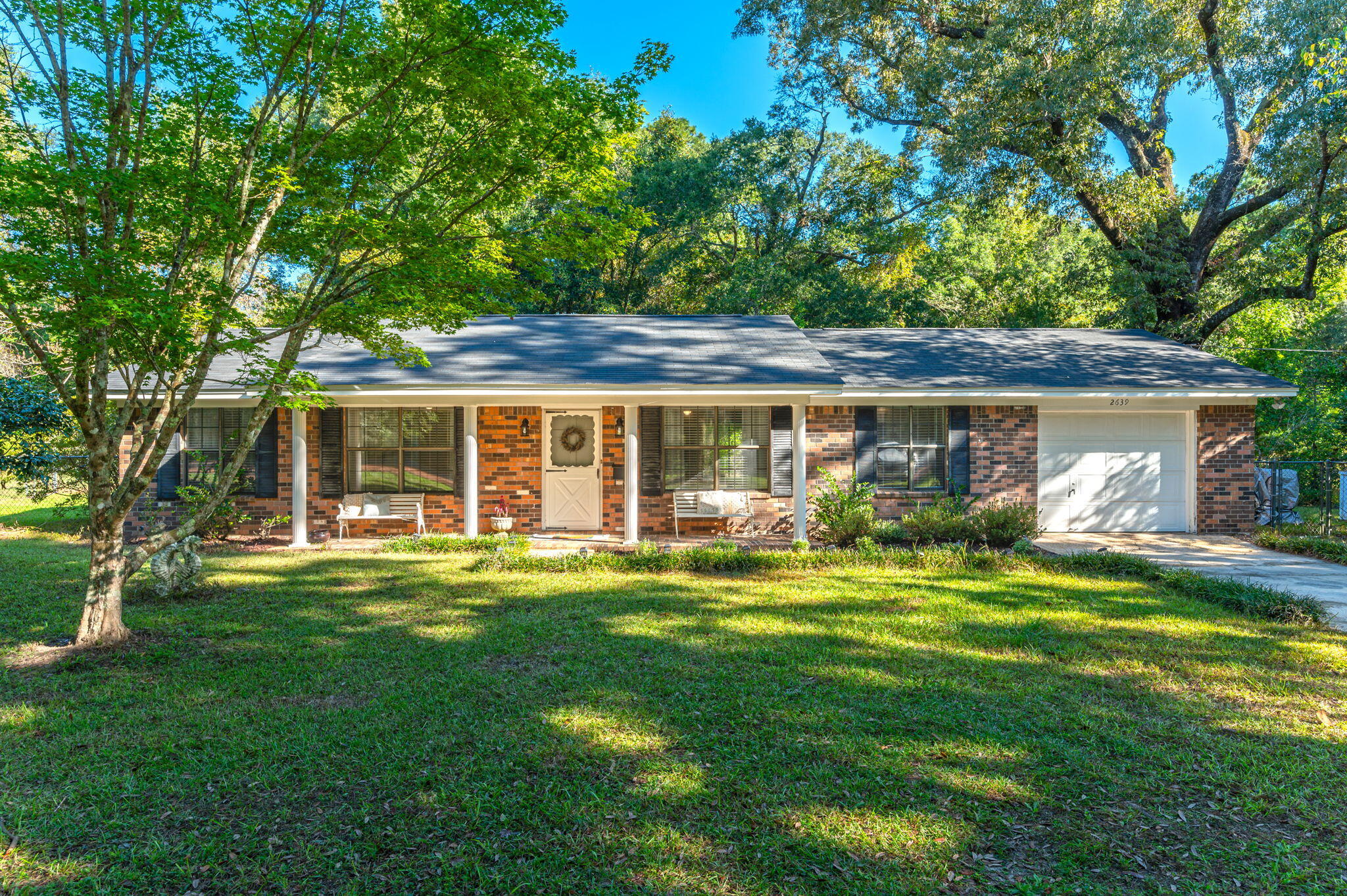 Welcome to this move in ready ranch-style home nestled on a serene 2-acre lot. Step inside to discover an open-concept living space with LVP flooring, fresh neutral paint, and an abundance of natural light throughout. With 3 spacious bedrooms and 2 full bathrooms, this home ensures both comfort and charm. Step outside to enjoy peaceful country living on your acreage, perfect for gardening, outdoor gatherings, or even starting your own hobby farm. HVAC 2018, Water Heater 2021, Roof 2022, Septic and Drain field approx. 2015. Seller has usable survey!