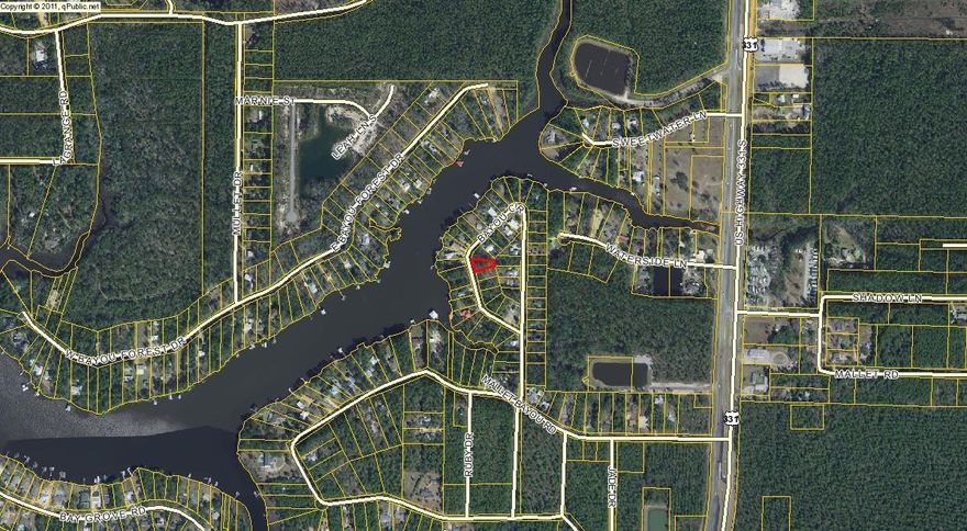 Beautiful buildable lot in a fast growing area. Great neighborhood, quiet, paved roads. Just across the street you can see the beautiful waters of the bayou. All information in this listing, including but not limited to property dimensions &, parcel size and the number of acres is approximate and not exact. Buyer to verify zoning and any building restrictions that may apply to subject property at buyer's expense prior to closing. Adjoing Lot 154 available