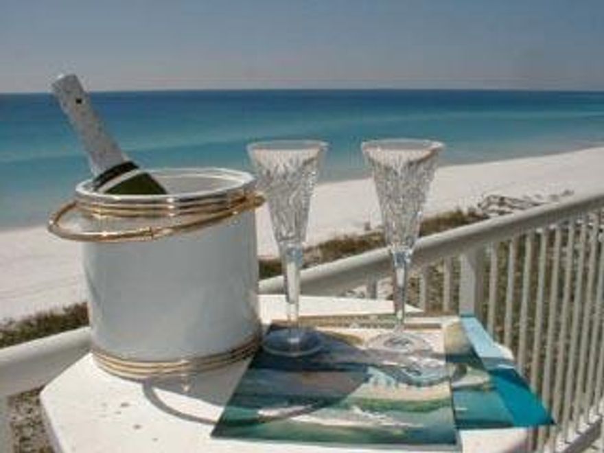 RARE OPPORTUNITY TO OWN END UNIT AT OCEANIA--2380 SQ FT WITH 320 SF SOUTH BALCONY AND 120 SF ON NORTH SIDE SHARED BY TWO GUEST BEDROOMS-OVERLOOKING HARBOR. ABSOLUTELY BEAUTIFUL CONTEMPORARY STYLE UNIT NEVER RENTED. SS APPLICANCES EXCEPT FOR W/D (AS IS BUT WORKS). 40' BALCONY WITH 60' GLASS ACROSS THE SOUTH SIDE OF THE UNIT. THESE UNITS DO NOT COME ON THE MARKET VERY OFTEN AT ALL SO IMPORTANT TO ACT QUICKLY IF INTERESTED. Oceania has 574' private beach for only 71 units. Each unit has storage and covered parking. Some personal items do not convey. Storm shutters on north balcony.