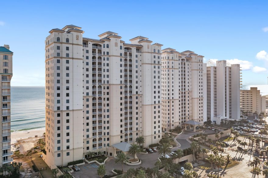 You've been waiting for it, and it's finally here! Now is your chance to own a fully-furnished luxury 4-bedroom, 3.5-bath corner JUNIOR PENTHOUSE residence at Indigo – Perfect for a second home or rental income producer!  Soaring 20 stories high over a stretch of the most beautiful aquamarine blue waters and sparkling white sand, this high-end condominium is sure to provide everything on your checklist and more. As you head up to your unit, you'll step into your private elevator that opens directly to your own foyer.  Come inside and immediately take notice of the magnificent views of the Gulf of Mexico that are accompanied by the coastal modern elegance of the interior. The high-stretching ceilings and wall-to-wall glass windows give you the picture-perfect view of the Gulf that is certain to take your breath away. At just over 2,000 square feet, this layout embraces the space and offers a super spacious, open living area and expansive bedrooms.  There are coastal views from ALL four bedrooms, from the Gulf of Mexico to the Intracoastal Waterway.  The Gulf front master bedroom boasts a direct Gulf view, access directly to the balcony and a sizable walk-in closet, and the spa-like master bath has double vanities, tiled shower, and jetted bath. The balcony extends from the living room to the master bedroom so that you can rise and shine by starting your day off with a beautiful Florida sunrise. Upgraded features include higher ceilings than lower-level floors, built-in wet bar, updated flooring, new paint, brand new furnishings, brand new mattresses, and all new kitchen appliances! Indigo is composed of the best amenities found in the area. This private, gated community has on-site management, beachfront zero-entry pool, kiddie pool, hot tub, fitness facility, sauna, tennis courts, social room, dog walk and movie theater spanned over approximately 7 acres. This is the property for you, and the time is now  Schedule your tour today and discover the resort lifestyle!