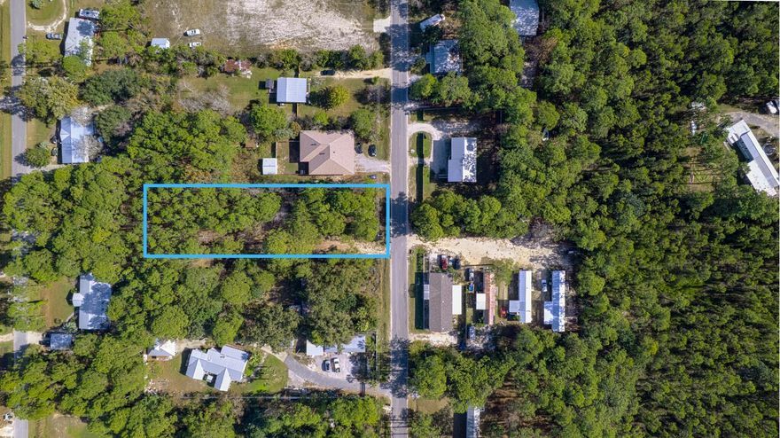 Bring your vision to life on this spacious and centrally located lot in North Santa Rosa Beach. Offering over half an acre at 0.61 acres, this property provides the ideal canvas for your dream home or next investment project. With no HOA, you'll enjoy flexibility and freedom with your building plans while staying within standard county guidelines.There is so much to appreciate about the location of this lot. You're only a short drive from Cessna Landing, where you can access a public boat launch, park, and stunning bay front views. Daily conveniences are also right at your fingertips with the South Walton Publix grocery store, restaurants, and more just minutes away. The seller has provided both a current survey and a wetlands study offering added peace of mind for future development. The study confirms that only a small portion at the very back of the property is considered wetlands, leaving the vast majority of the land fully usable and buildable.

Whether you're envisioning a private residential retreat or planning an investment property, this lot delivers space, location, and flexibility all in one.