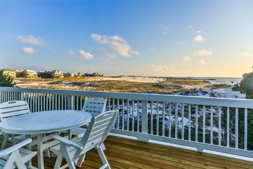 Imagine waking up with a cup of coffee to a sunrise you can only dream of! Imagine taking a short walk right out your back door and going snorkeling at the best snorkeling site Destin has to offer at the jetties.After a relaxing beach day, stroll back home, walk across the street and hop on the water taxi with the family and go to dinner at a of Destin's harbor front restaurants. After making the boat ride back home, you perch on your back porch and enjoy your glass of wine with your love one while gazing at the beautiful lights of the harbor! Welcome to ''Costa Cabana''! A truly amazing and unique Gulf-side beach cottage home with boating access available directly across the street. Not only is this home one you won't believe till you see it, but you will be amazed at the incom