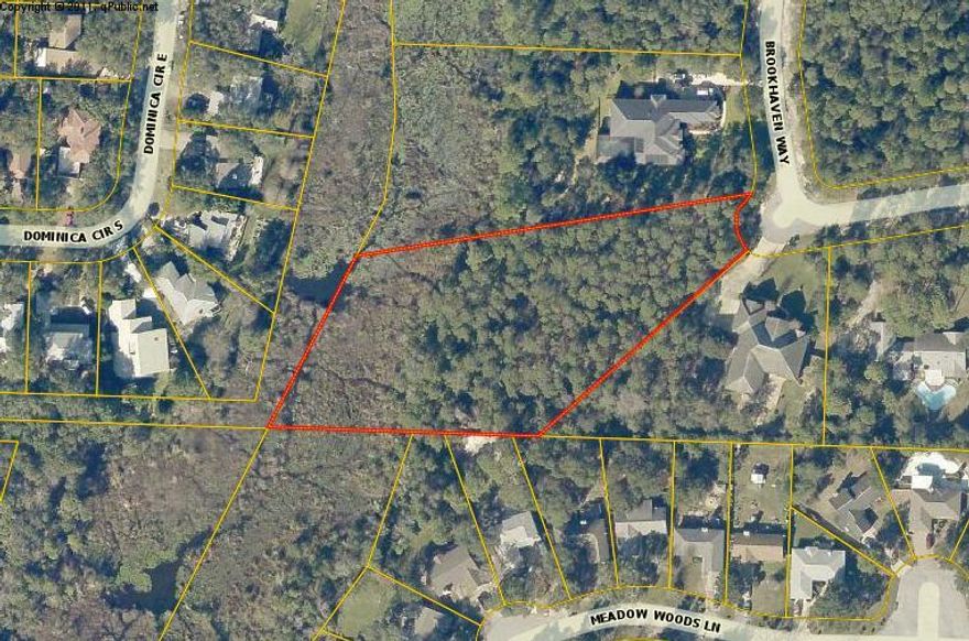 RARE FIND! Over 2 ACRES in Bluewater Bay, ready to build your dream home! This beautiful wooded lot backs up to protected marsh, where you can watch the herons and other wildlife in their natural habitat. Enjoy the privacy and nature that this lot has to offer. Survey and wetland assessment already completed. This quiet street is the perfect place to call home, with no HOA, no thru traffic, and just minutes to the white sand beaches of Destin. You will not find another lot like this in Bluewater Bay.