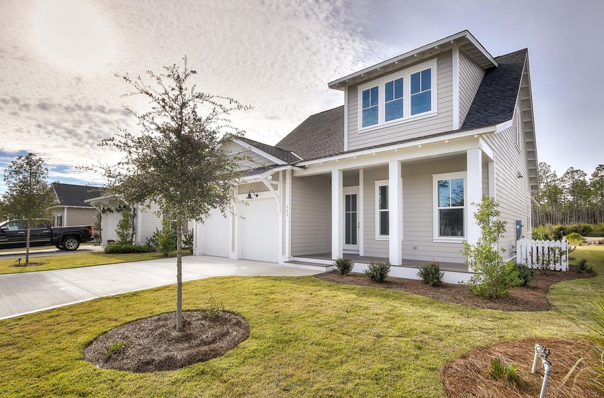 Now available in Pathways at Watersound Origins, this new two story Coral Bean w/flex home includes 4 bedrooms, 3.5 bathrooms and spacious walk-in closets. The large living area leads into the open dining room and kitchen. The kitchen will feature upgraded quartz countertops, under-cabinet lighting, a dry bar with glass-door cabinets, and stainless steel appliances with an added stainless steel vent hood and microwave drawer. Additional interior finishes include 10' ceilings on the first floor, shiplap accents in the master bedroom and living room, solid core doors + Medallion wood flooring in all living areas and bedrooms. Enjoy gas lantern and gas line on front porch. Estimated completion is August 2018. The Watersound Origins community is a wonderful neighborhood full of amenities including the Village Commons pool & fitness center, miles of nature trails, dock access to Lake Powell, unlimited golf and much more! Also, ask the on-site sales team about the Joe Club offerings exclusive to Watersound.