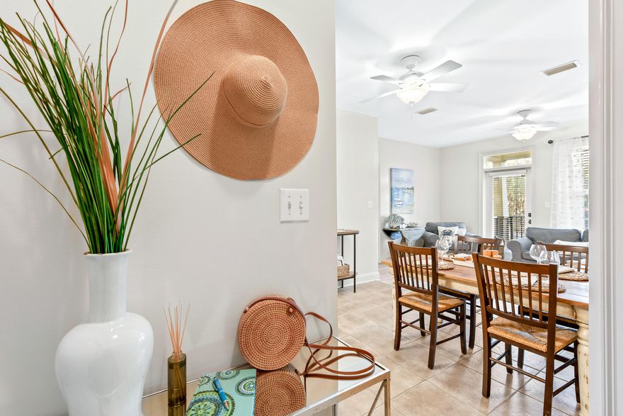 Completely Remodeled 2 bed/2 bath condo on West end of 30A within minutes to the Beach.  Incredible price point for 30A.  All new flooring, paint, fixtures, and furniture.  Condo convey's fully furnished.  Versatile property, would make a great primary residence, long term rental, or vacation rental.  Turn Key and ready for the summer.