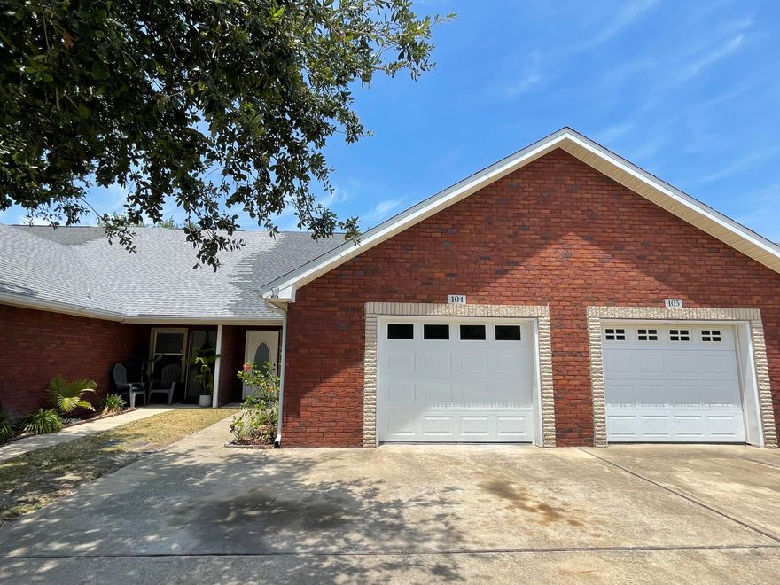 Wow factor is effect for the renovated 2005 REO home centrally located Townhome. In the heart of Destin, this home has 3 bedrooms and 2 full baths. Master bedroom is downstairs as well as an a full bath. The kitchen has been remodeled with shiplap walls, new cabinets with granite and stainless steel appliances. Upstairs you will find 2 bedrooms, a full bath, and carpet in all rooms with LVP in the bath. Continuing with the craftsman feel, this home has 1x6 baseboards, 1x4 door casings, and white shaker vanities in the baths and kitchen. All tops are granite. This home also home is a must see and will not last! NO Short Term rentals allowed. Call today!