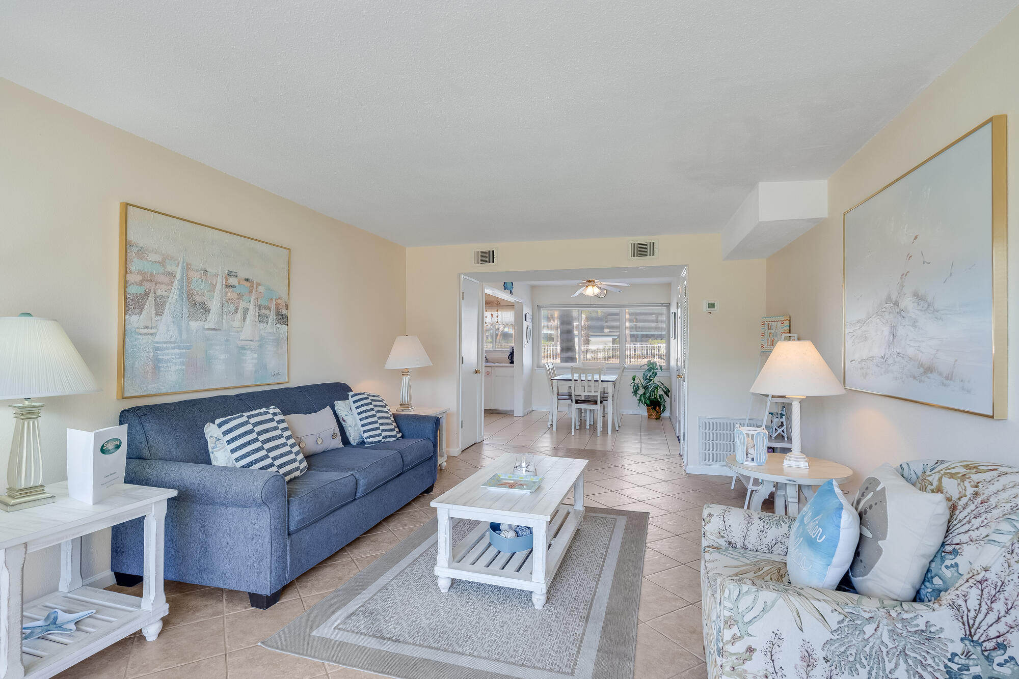 THREE MINUTE WALK TO THE SAND!!! If you're interested in a condo that was built to last without sacrificing proximity to the beach, this one bedroom, one bathroom condo is perfect for you! Situated mere steps to the heated pool, this beautiful little haven offers next-level convenience to the beach, the pool, local waterfront dining, the Gulfarium, and on-site amenities such as a fitness center, laundry room, and property manager. Whether you're looking for your next investment or a quiet place to escape to, this condo offers peace of mind having already had the required inspections done and needing no repairs, and offers plenty of on-site parking for your guests. Schedule your private showing today!