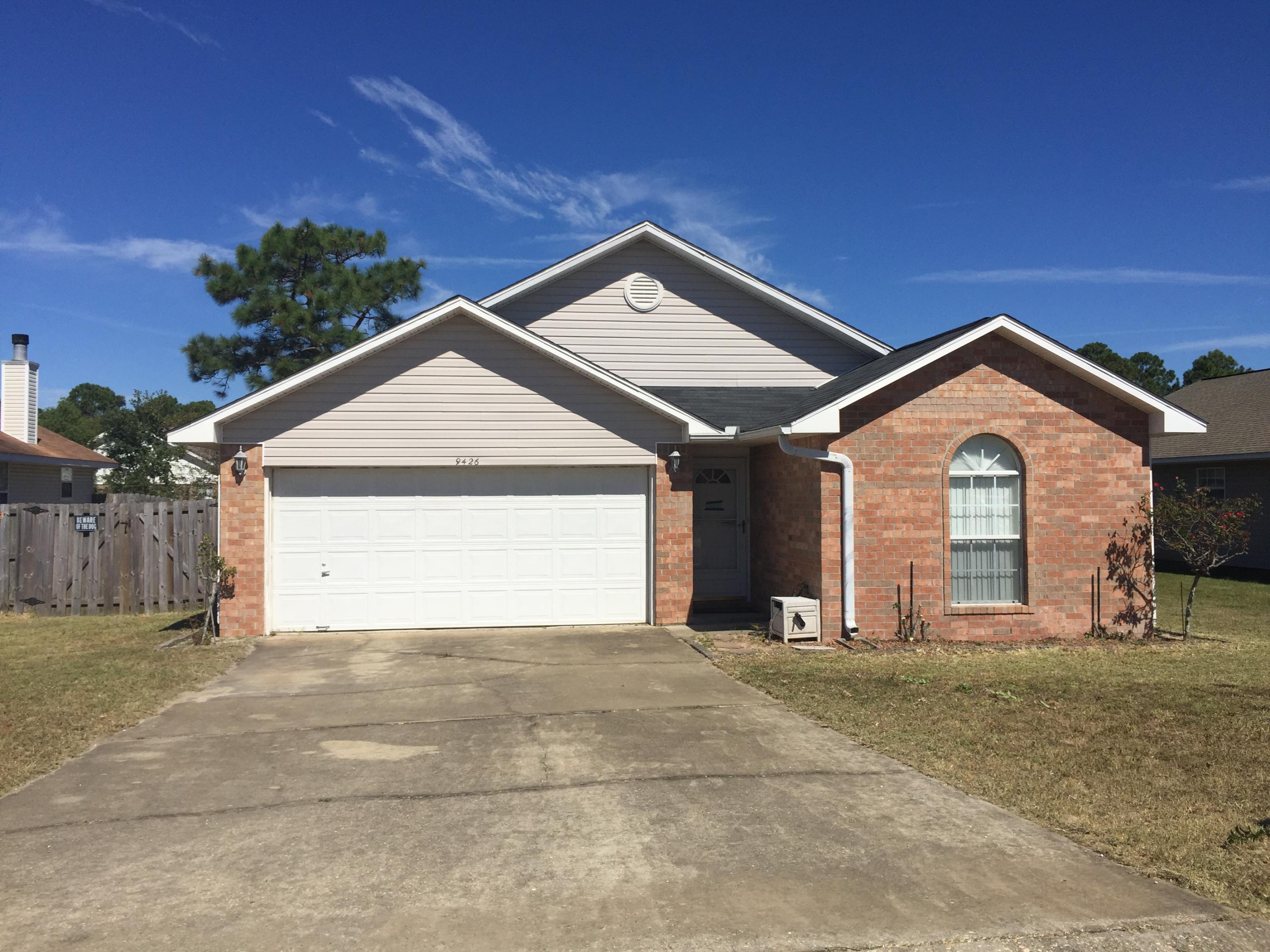 MULTIPLE OFFERS, PLEASE SUBMIT HIGHEST AND BEST BY 5:00 - 2/13/2017. SHORT SALE APPROVAL AT $155,000. GREAT DEAL on move in ready 3/2 home in East Navarre. Situated on a nice cul-de -sac in a lovely neighborhood. This is not your typical ''short sale''. This home has been well maintained and cared for. It even had a New roof installed in 2016! Nice fenced backyard with room for a pool. Don't wait, this steal of a deal wont last long!