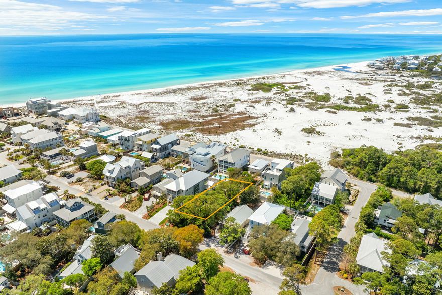 BUILD YOUR DREAM HOME BY THE COAST!  Welcome to your slice of paradise in historic Grayton Beach, FL.  south of 30A.  One of the most sought after communities along the Emerald Coast.  This SPACIOUS VACANT LOT offers the perfect canvas to create your custom beach retreat, investment property, or full time residence.  Nestled just footsteps from the pristine white sand and shimmering Gulf waters, this homesite provides a rare opportunity to enjoy the laid-back coastal lifestyle.  Grayton was the first coastal community established along the 30A corridor.  Experience the laid back vibe that only Grayton offers, IYKYK!!  You will enjoy easy access to the beach, Western Lake, world-class dining, and endless outdoor activities like paddleboarding, biking, and shopping.