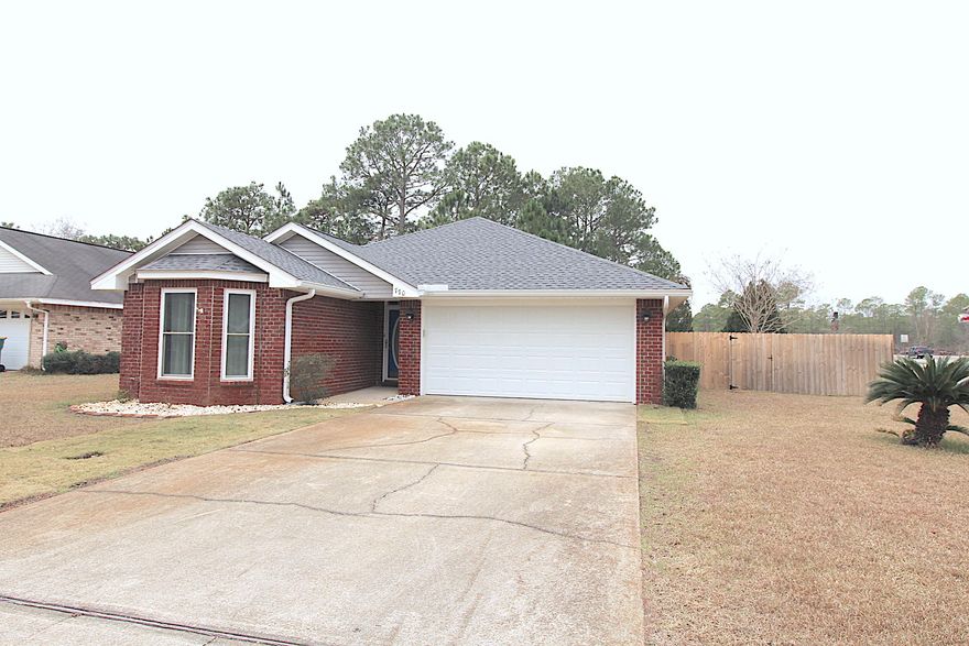 UPDATED! Awesome location and great split floor plan! Ready for you to make this your new home. The pride of ownership shines throughout and the owners spared no expense when updating this home. 2012: new A/C. 2015 updates include: granite countertops, attractive espresso hardwood cabinets, backsplash, and stainless steel appliances. Also both bathrooms were beautifully updated, new carpet in all three bedrooms, popcorn was removed from the ceilings, added more insulation in attic and put on a GAF 50 year dimensional roof. 2016: new vinyl hurricane impact windows and a whole house generator. 2017 a new refrigerator, new fence installed and new sod was put down. Corner lot - easy access to the back yard - plenty of space for recreational vehicles. Great location! A must see..