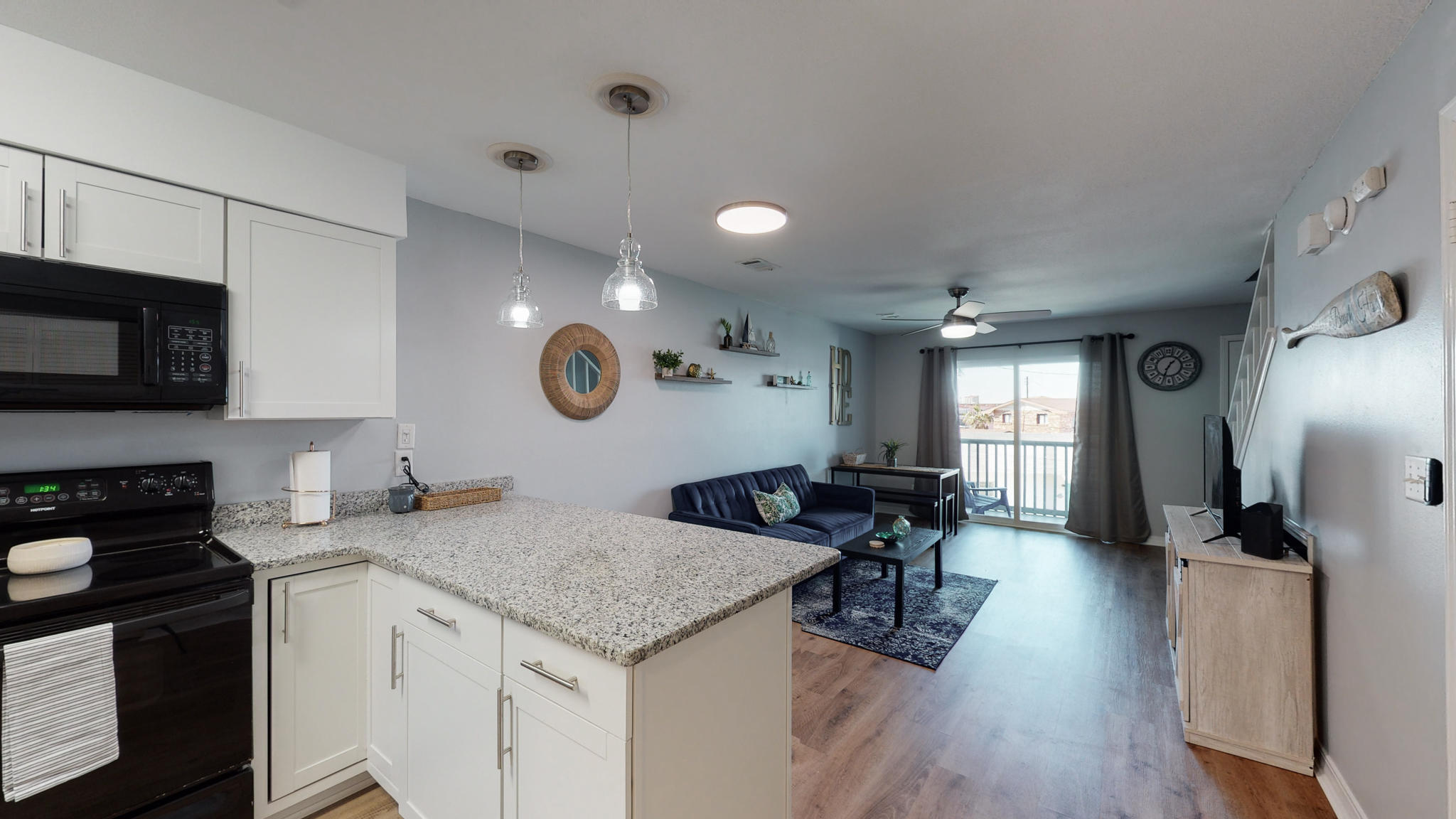 Don't miss this incredible opportunity to own this cash-flowing condo in a perfect location on Okaloosa Island! With two balconies overlooking the beautiful Santa Rosa Sound, this 2 bed/2.5 bath offers a separate loft that serves as an additional bedroom for max rental potential. Gross rental numbers for 2020 were just under $40k! This unit has been completely remodeled in 2020 with new LVP floors, kitchen cabinets, granite countertops & more! You will have access to the community pool, fishing area, private beach area, and Marina. Proximity to public beaches and nearby attractions places you in the heart of Okaloosa Island. The unit is to come fully furnished with everything you need to make this a turn-key rental!