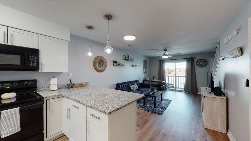 Don't miss this incredible opportunity to own this cash-flowing condo in a perfect location on Okaloosa Island! With two balconies overlooking the beautiful Santa Rosa Sound, this 2 bed/2.5 bath offers a separate loft that serves as an additional bedroom for max rental potential. Gross rental numbers for 2020 were just under $40k! This unit has been completely remodeled in 2020 with new LVP floors, kitchen cabinets, granite countertops & more!  You will have access to the community pool, fishing area, private beach area, and Marina. Proximity to public beaches and nearby attractions places you in the heart of Okaloosa Island. The unit is to come fully furnished with everything you need to make this a turn-key rental!