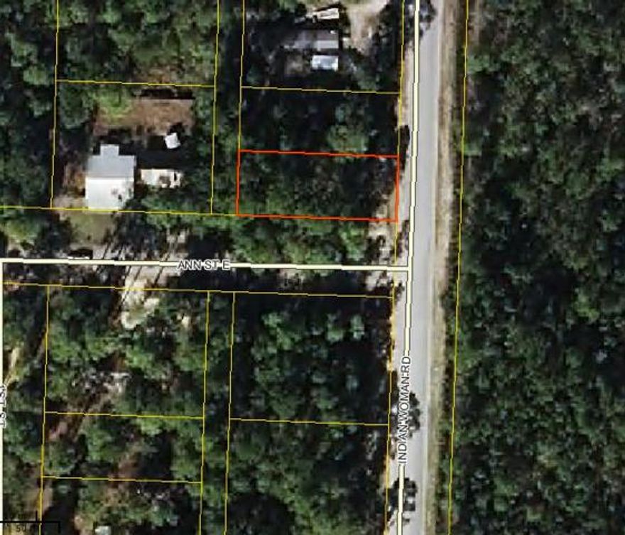Corner lot in North Santa Rosa Beach on a paved road with water and sewer available (tap fees have not been paid). This property was just bush hogged by the owner. Additional land is available. Buyer should verify all measurements.